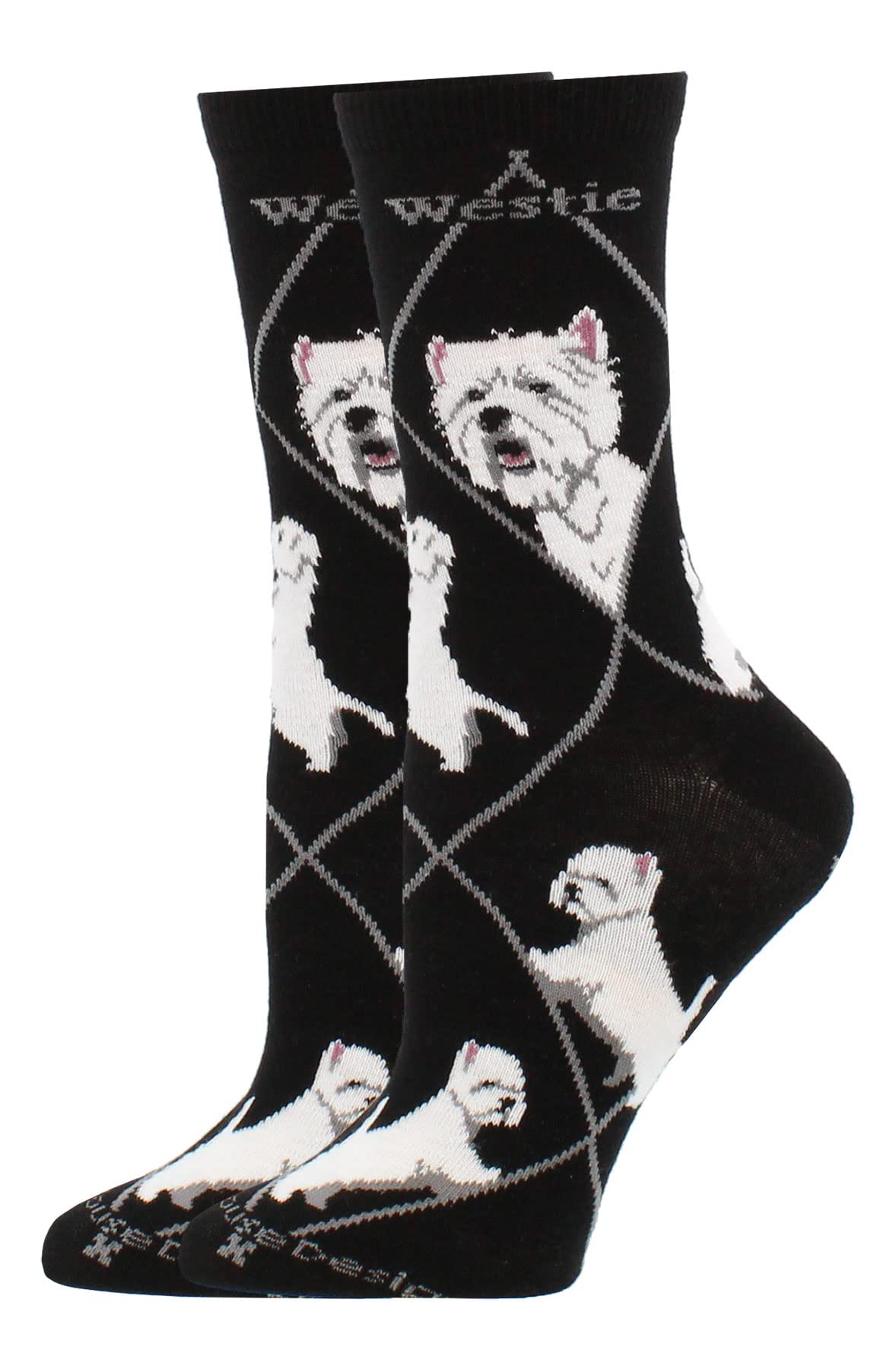 Westie Dog Socks for Women - Cute Puppy Lover Gift - Perfect for Dog Walks, Gifts & Casual Wear