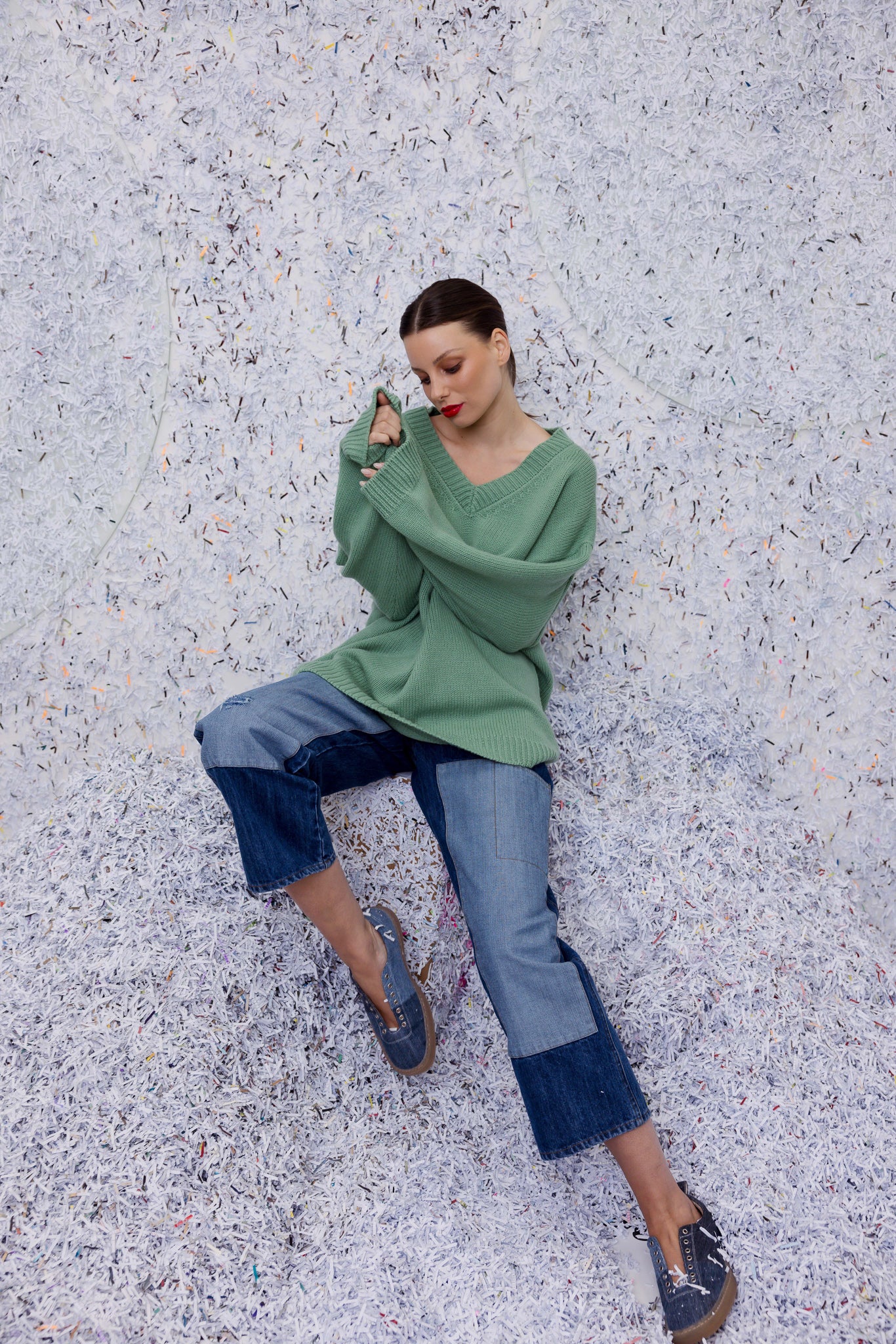 M.A. Dainty Cradle Knit Jumper - Soft Baby Sweater for Newborns & Infants - Perfect for Photo Shoots, Family Gatherings & Cozy Winter Outfits