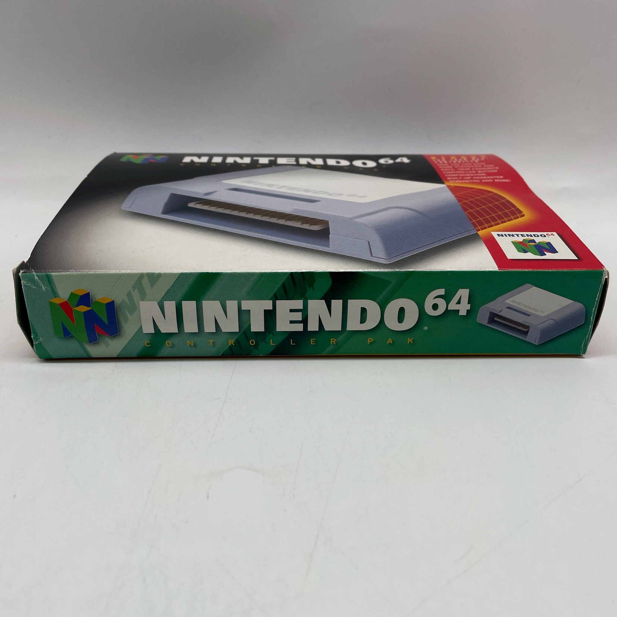 Original Nintendo 64 N64 Controller Pak - Official Memory Card for Game Saves - Compatible with PAL Region Games - Perfect for Retro Gaming & Collectors