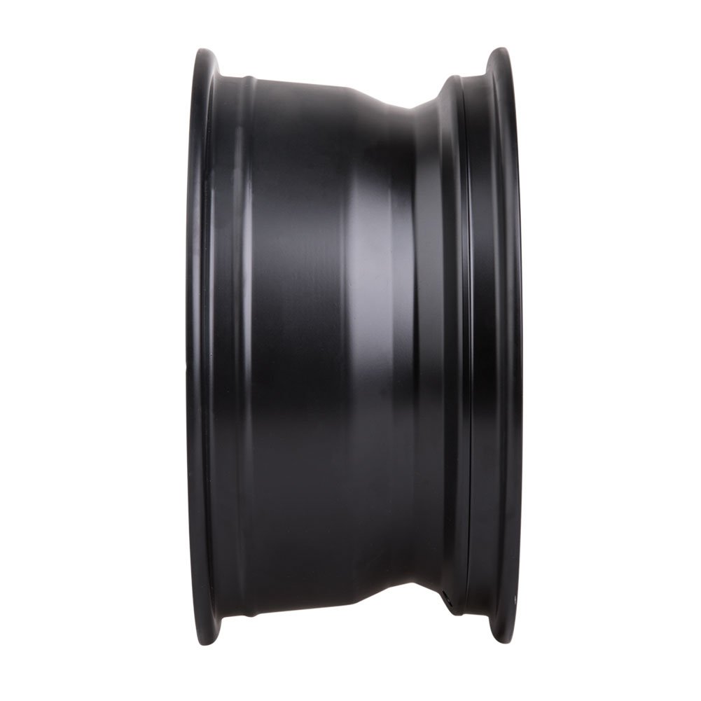 4/110 Tusk Cascade 12x7 5.0 + 2.0 Matte Black ATV Wheels for YAMAHA BIG BEAR 4x4 350 (1987-1999) - Durable Off-Road Replacement Wheels for Mud, Trail & Rocky Terrain Adventures