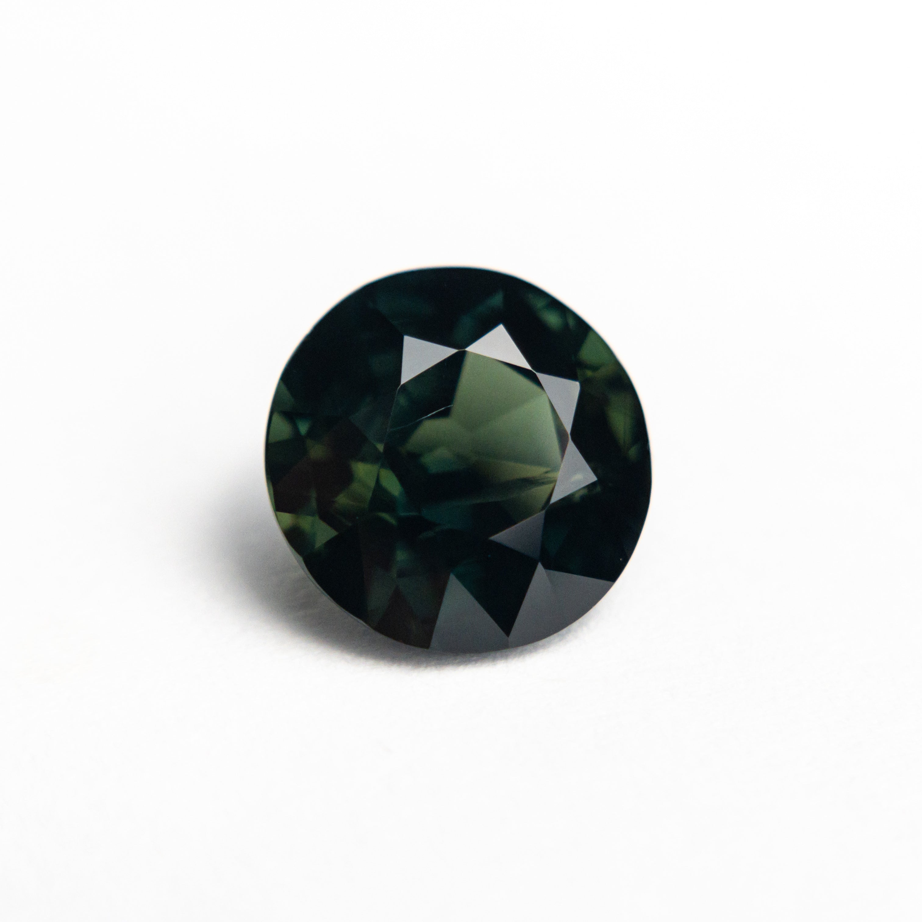 2.24ct Round Brilliant Blue Sapphire Gemstone - 8.04x7.99x4.73mm (20960-08) for Engagement Rings & Jewelry Making