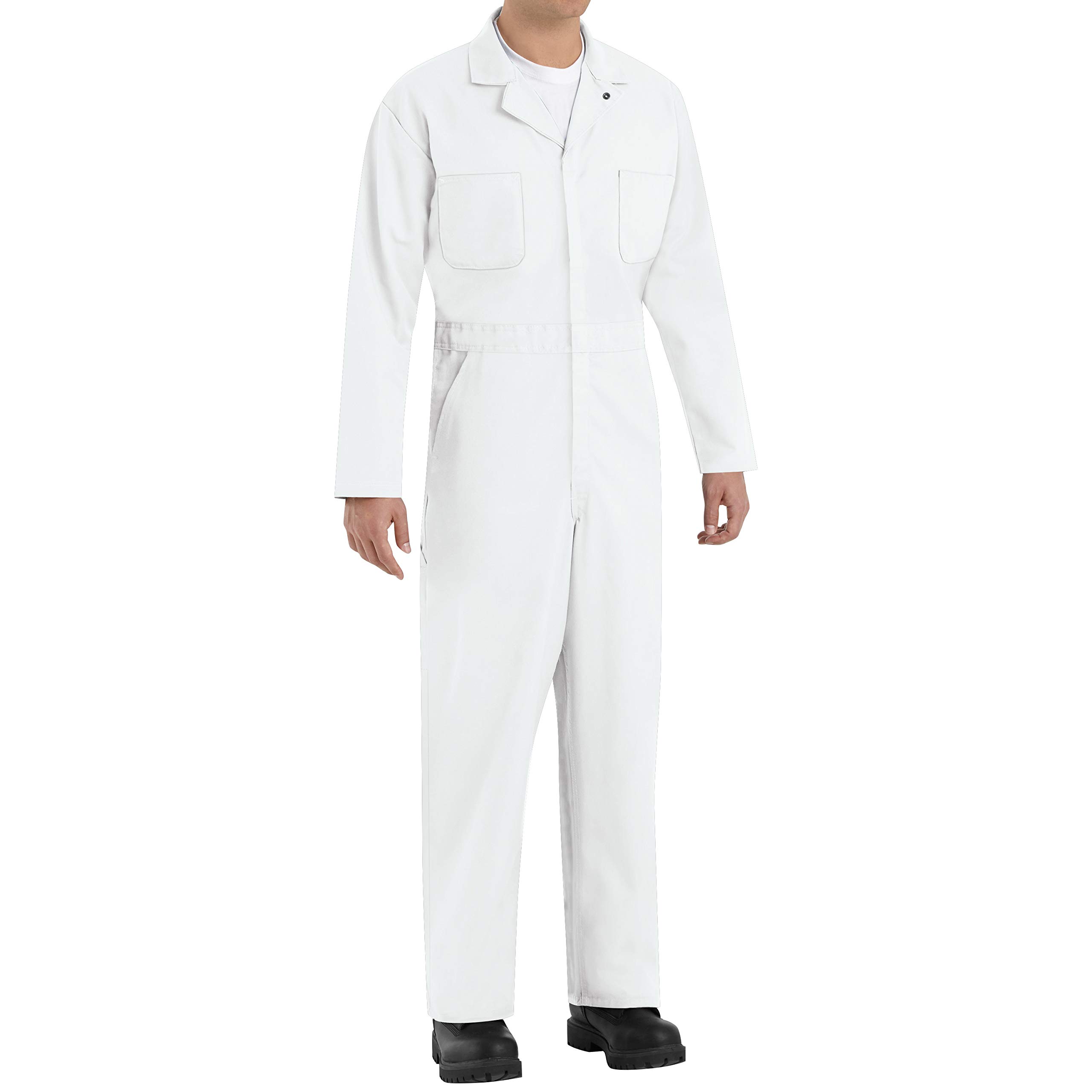 Red Kap Men's Twill Action Back Coverall - Durable Work Overalls for Mechanics & Construction - Comfortable Protective Jumpsuit for Industrial Work & DIY Projects