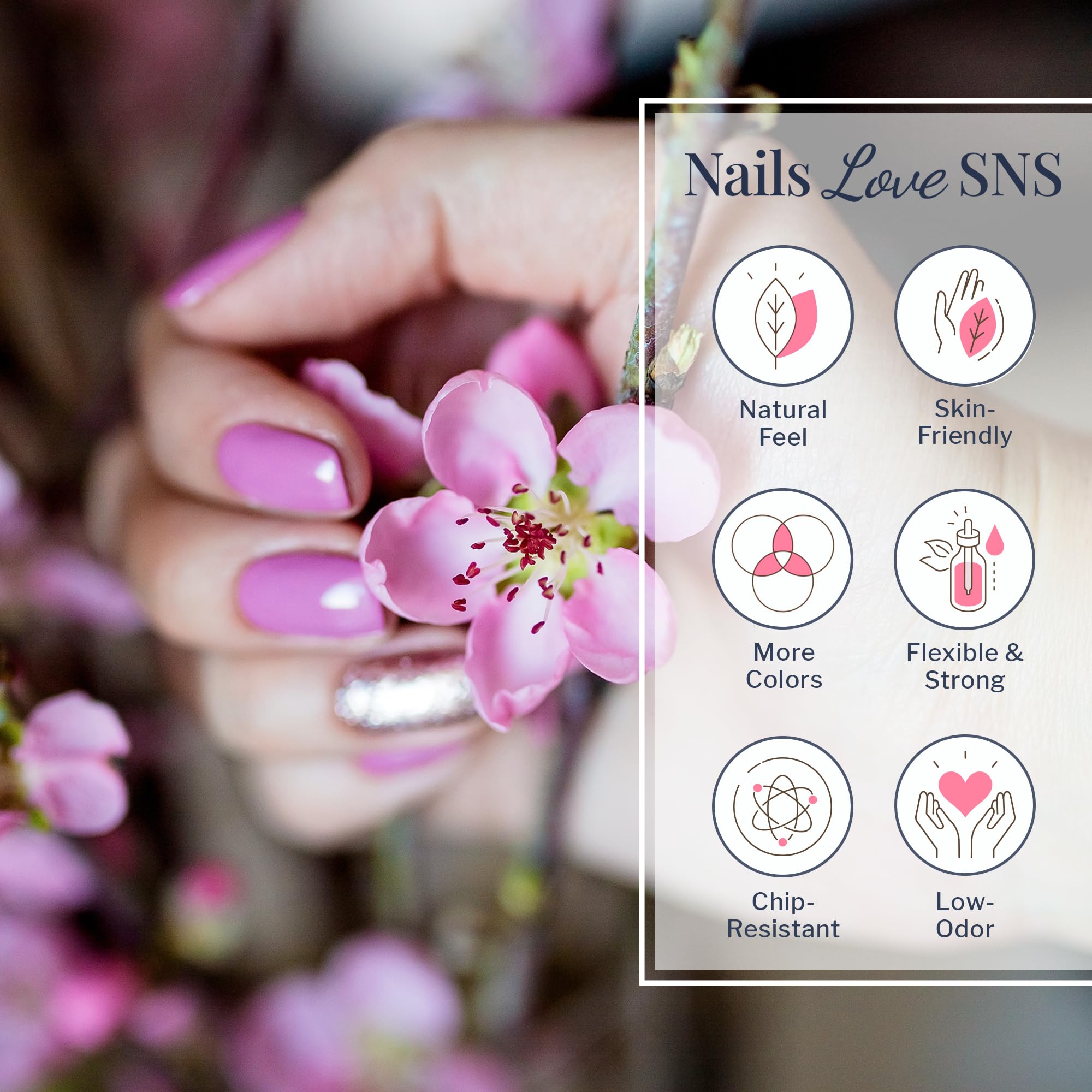 SNS Nail Dip Powder - Gelous Blueberry Pie Dipping Powder (Blue/Navy Shimmer) - 14-Day Long Lasting Dip Nail Color - Low Odor, No UV Lamp Needed - 1 Oz - Perfect for Home Manicures & Salon Nail Art