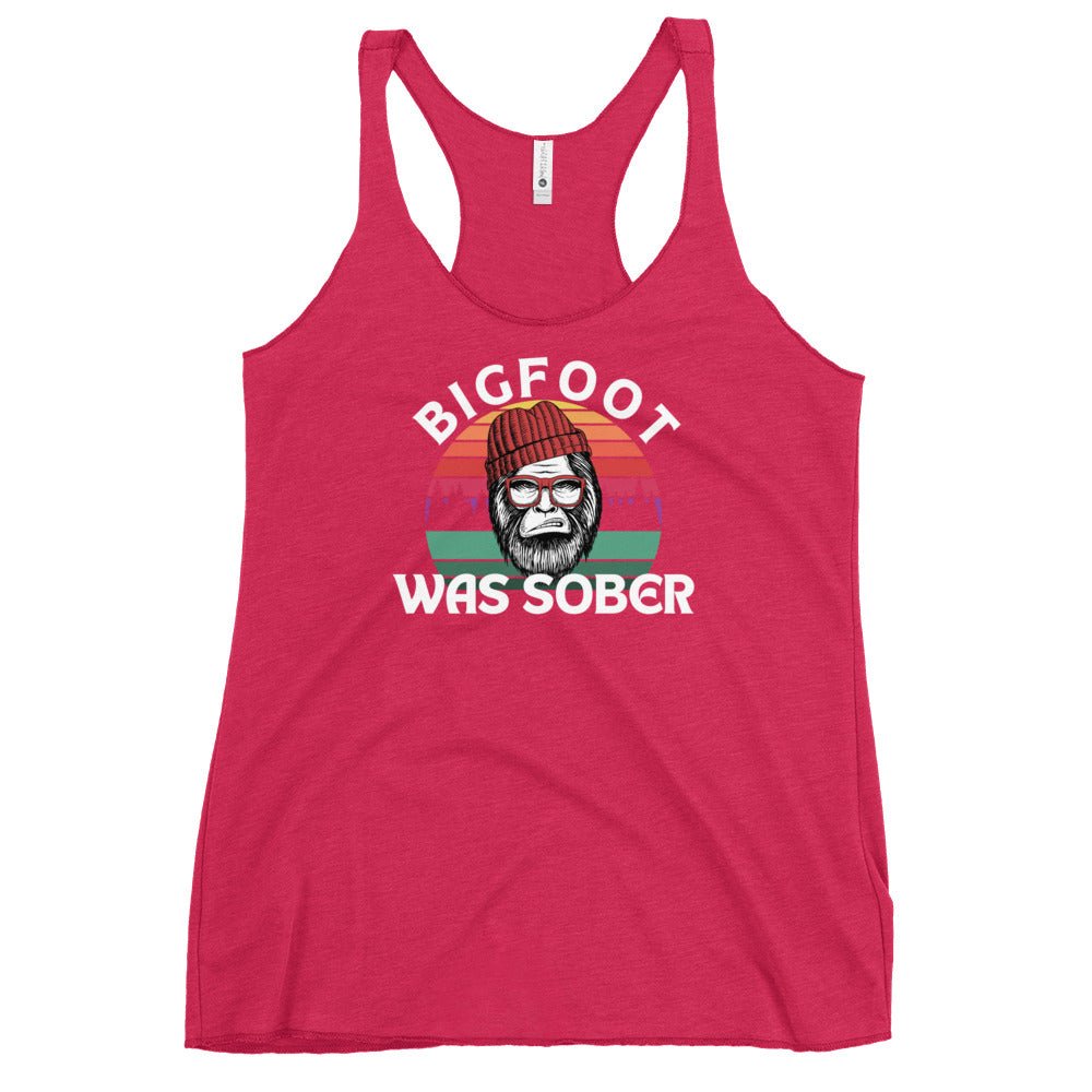 Mythical Sober Strength Racerback Tank Top for Women - Workout & Gym Essential - Perfect for Yoga, Running & Fitness Training
