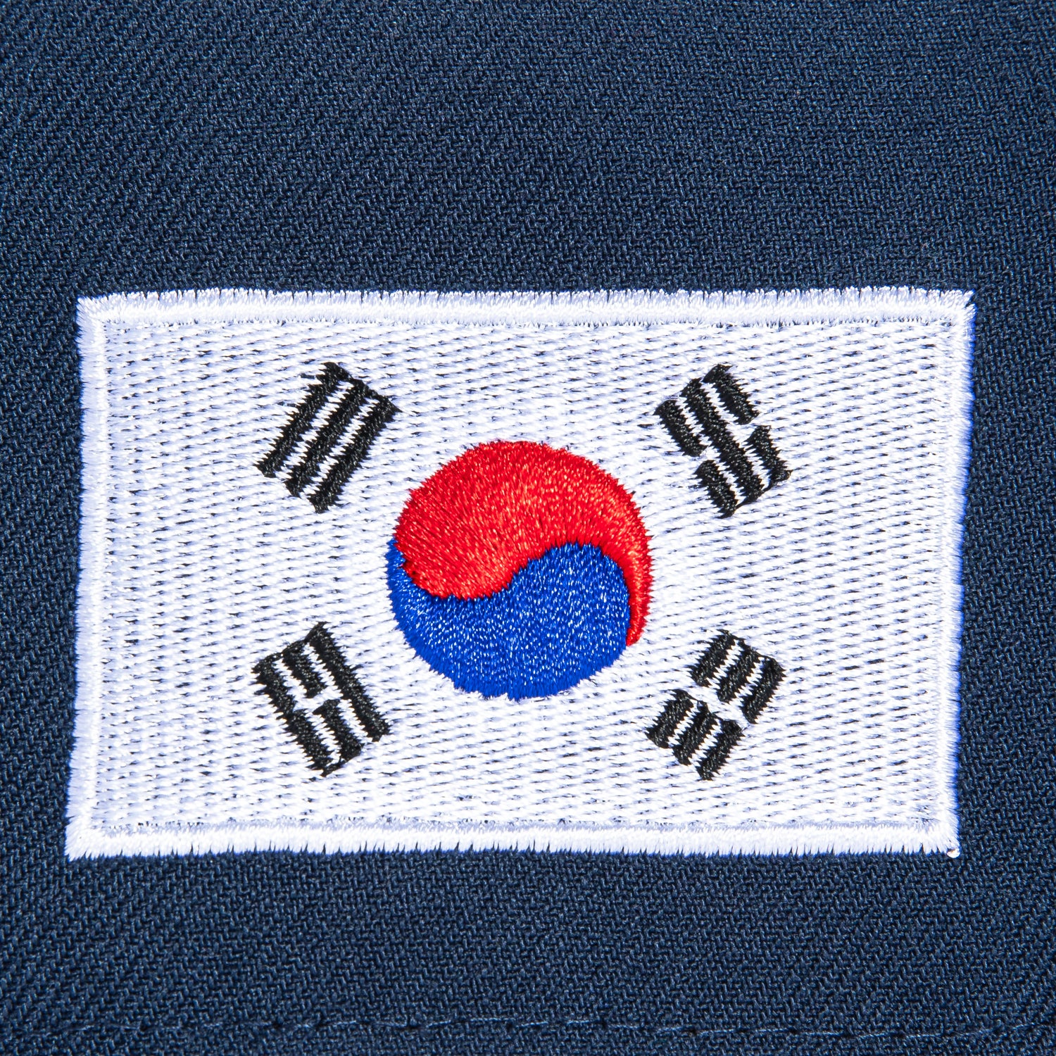 New Era 9Forty A-Frame Los Angeles Dodgers Snapback Hat with Korea Flag Patch - Navy, White & Red - Perfect for Baseball Games, Streetwear Fashion & Dodger Fans