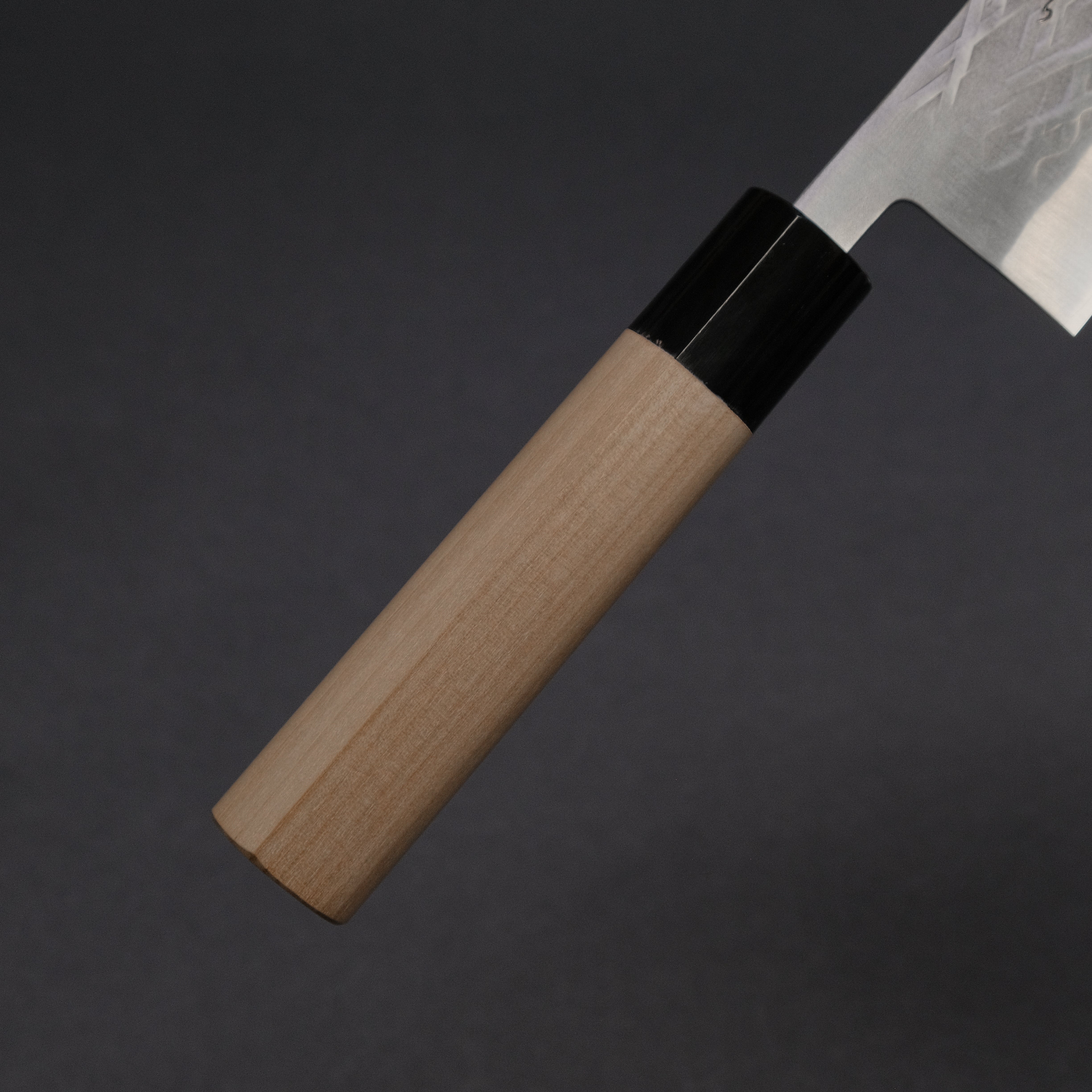 Hitohira TD SLD Tsuchime Gyuto 210mm Japanese Chef Knife with Ho Wood Handle - Professional Kitchen Knife for Slicing, Dicing & Meat Cutting