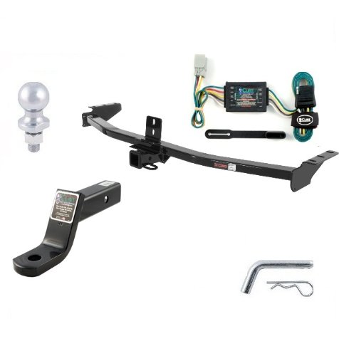 Curt 13328 55336 45050 40002 21500 Class 3 Trailer Hitch Tow Package for 2001-2006 Acura MDX - Heavy Duty Towing for SUVs, Off-Road Adventures & Camping Trips