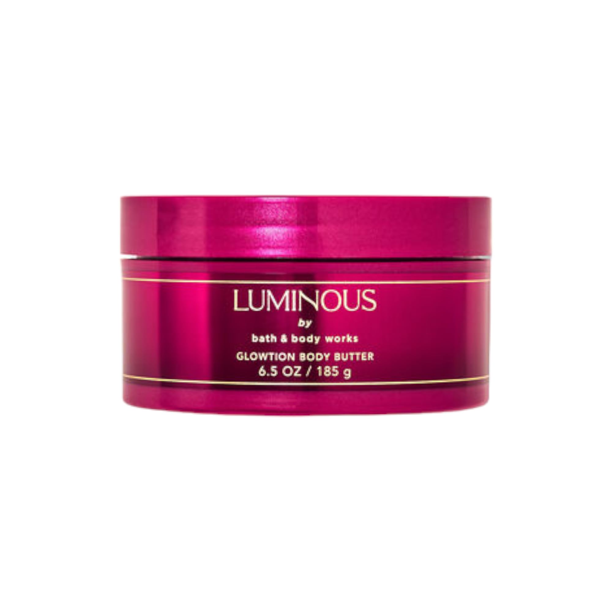 Bath & Body Works Luminous Whipped Body Butter - 6.5 oz / 185 g - Ultra Hydrating & Nourishing Moisturizer for Dry Skin - Perfect for Daily Use & Nighttime Skincare Routine