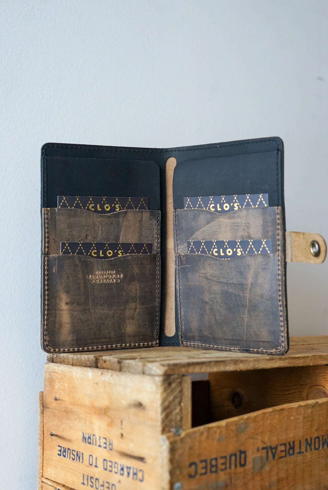 Premium Family Passport Holder - Hillbilly Sepia & Flat Black Travel Organizer for International Trips & Vacations