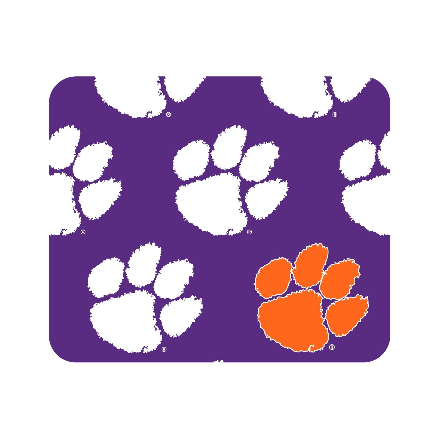Clemson University Standard Fabric Mouse Pad - Non-Slip Desk Accessory for Gaming & Office Use | Perfect for Dorm, Home & Work Setup