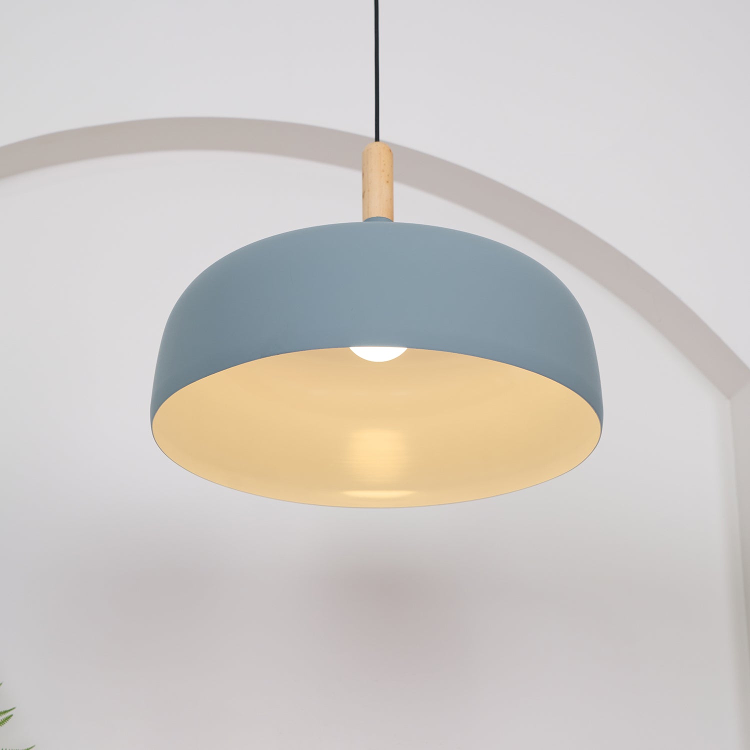 Stylish Acorn Pendant Light Fixture - Modern Hanging Ceiling Lamp for Kitchen Island, Dining Room & Bedroom Decor