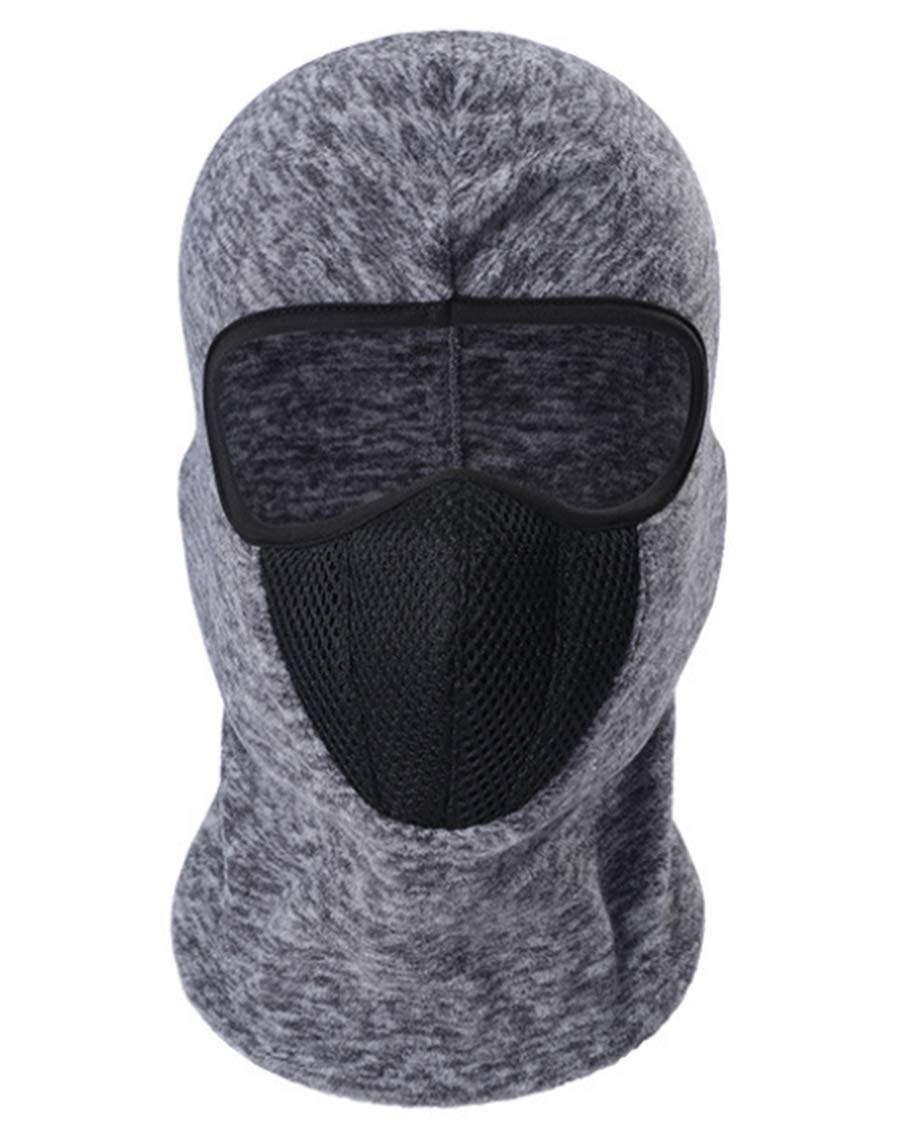 Winter Balaclava Face Mask - Thick Fleece Ski Mask & Neck Gaiter for Men Women - Windproof Cold Weather Face Cover for Skiing, Snowboarding, Motorcycling & Outdoor Activities