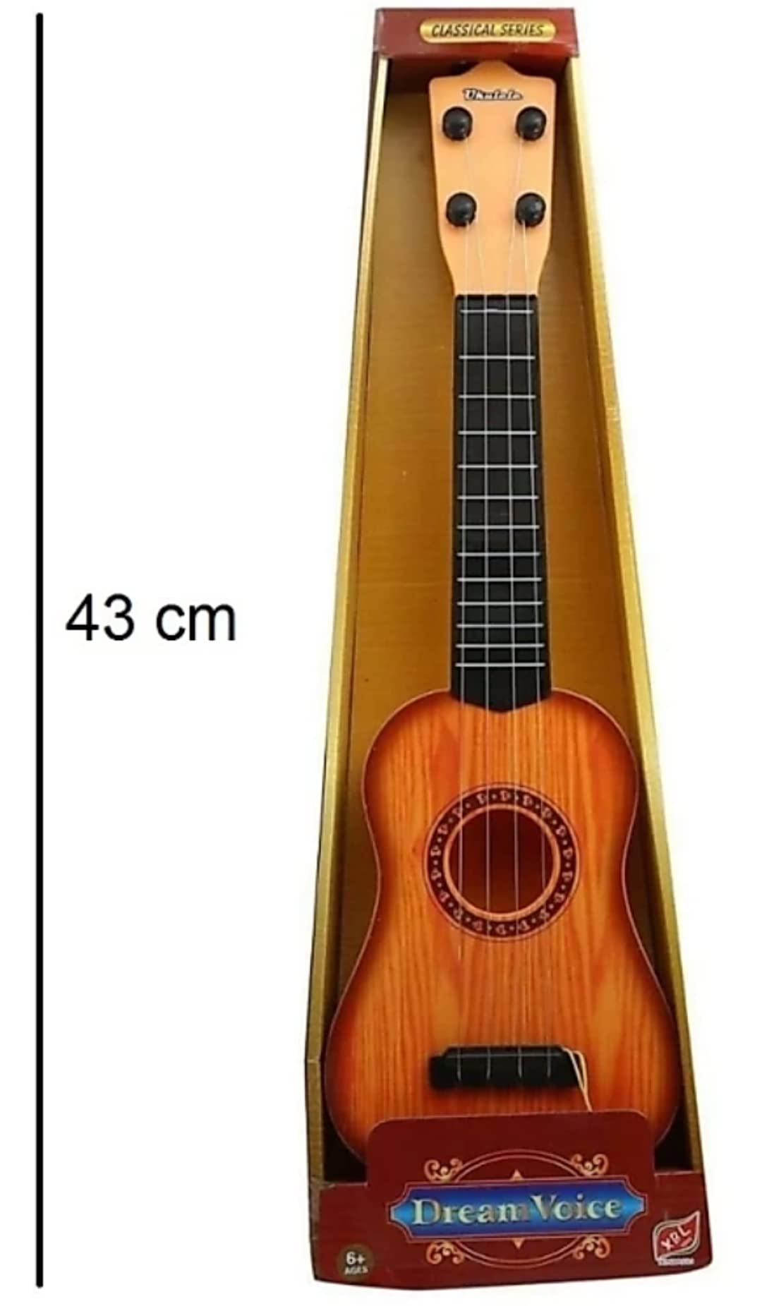 Best Birthday Gift Guitar for Kids - 3/4 Size Acoustic Guitar with Case & Strap - Perfect for Beginners, Children's Music Lessons & Party Favors - Ideal for Home, School & Outdoor Play
