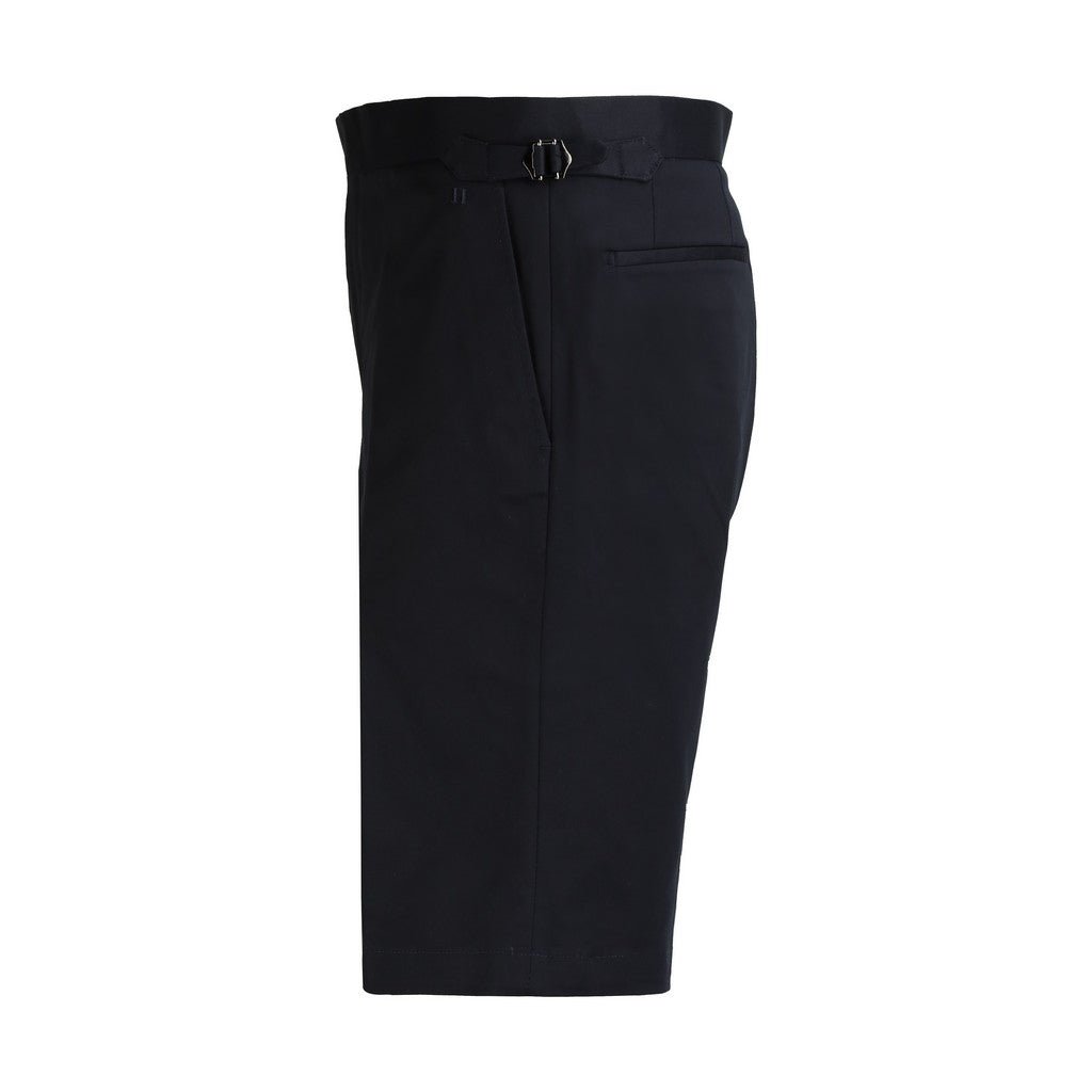 Henry Cotton Stretch Side Adjustable Shorts for Men - Navy Blue | Comfortable Casual Wear for Summer, Gym & Outdoor Activities