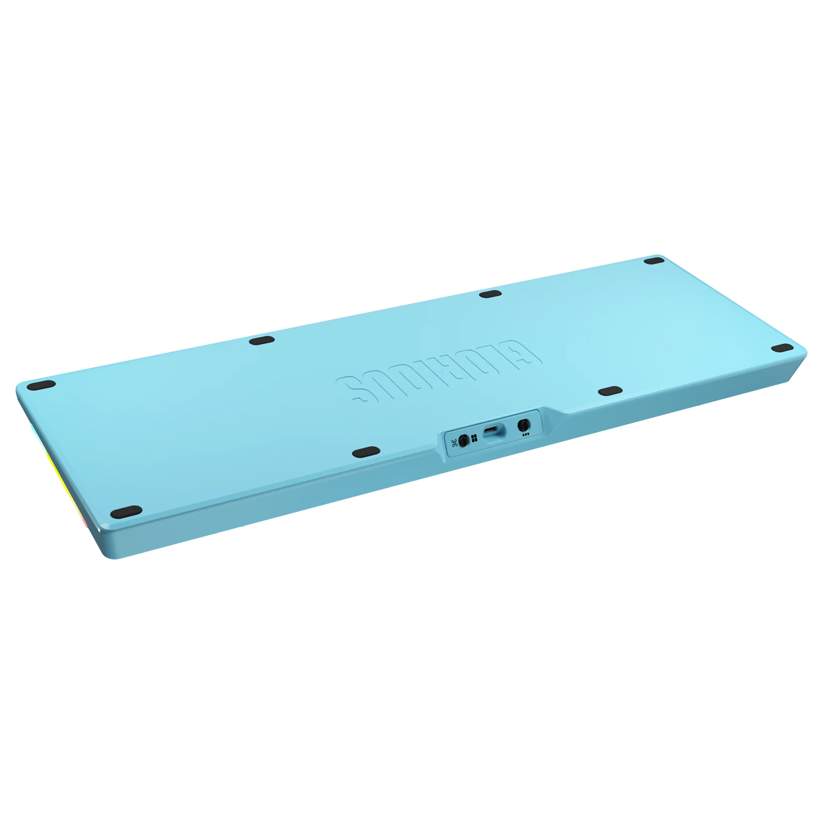 GMMK 3 Limited Edition Metal Bottom Case - Laguna Blue (100% Size) | Premium Keyboard Base for Gaming & Typing Enthusiasts | Perfect for PC Builds & Mechanical Keyboard Customization
