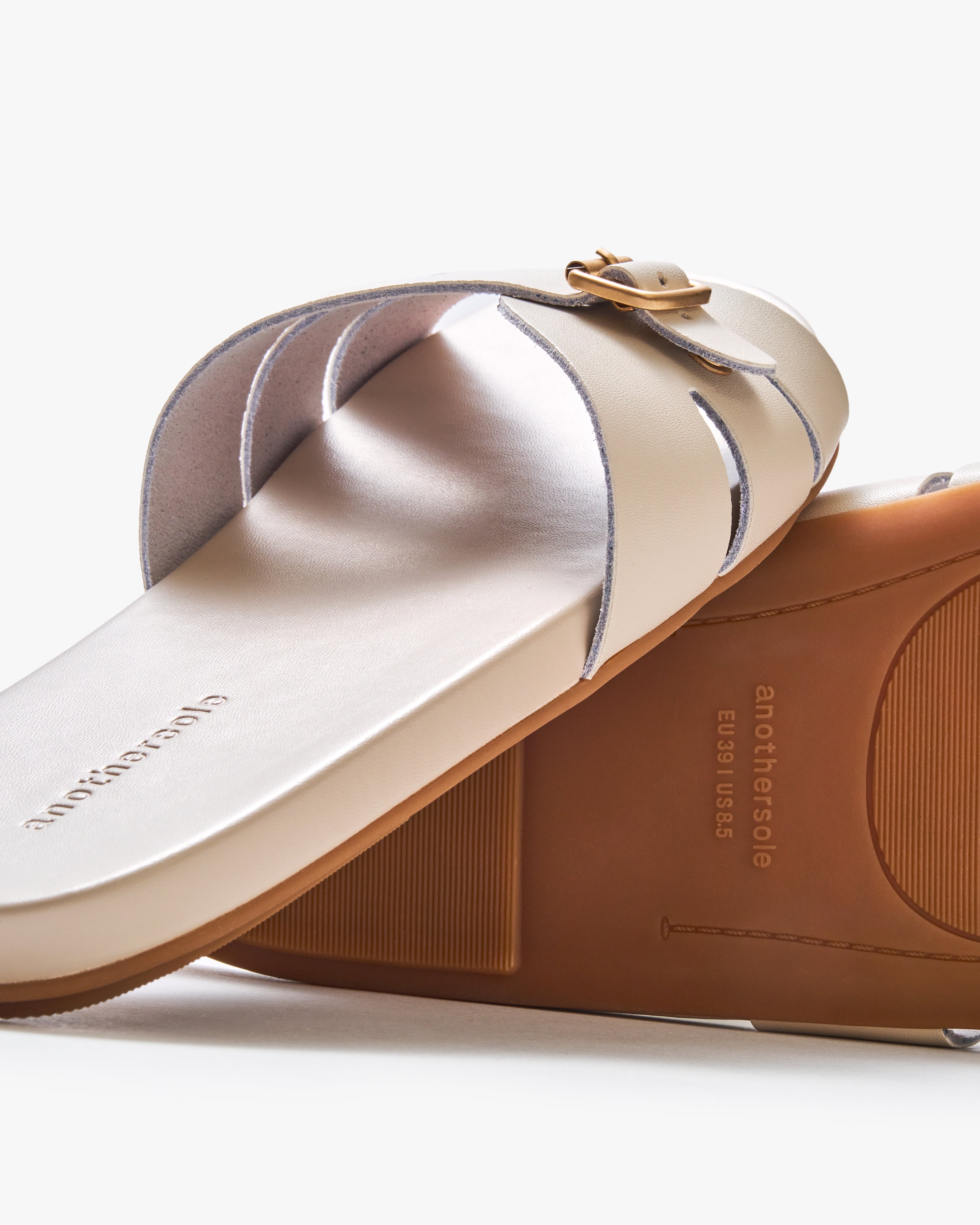 Sunday Slides Beige - Comfortable Casual Slip-On Sandals for Women | Perfect for Beach, Pool, and Summer Outings