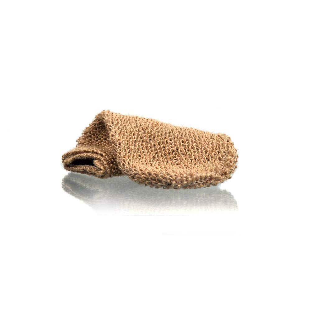 Natural Jute Bathing & Exfoliating Wash Mitt - Eco-Friendly Spa Essential for Gentle Skin Exfoliation & Relaxing Bath Time