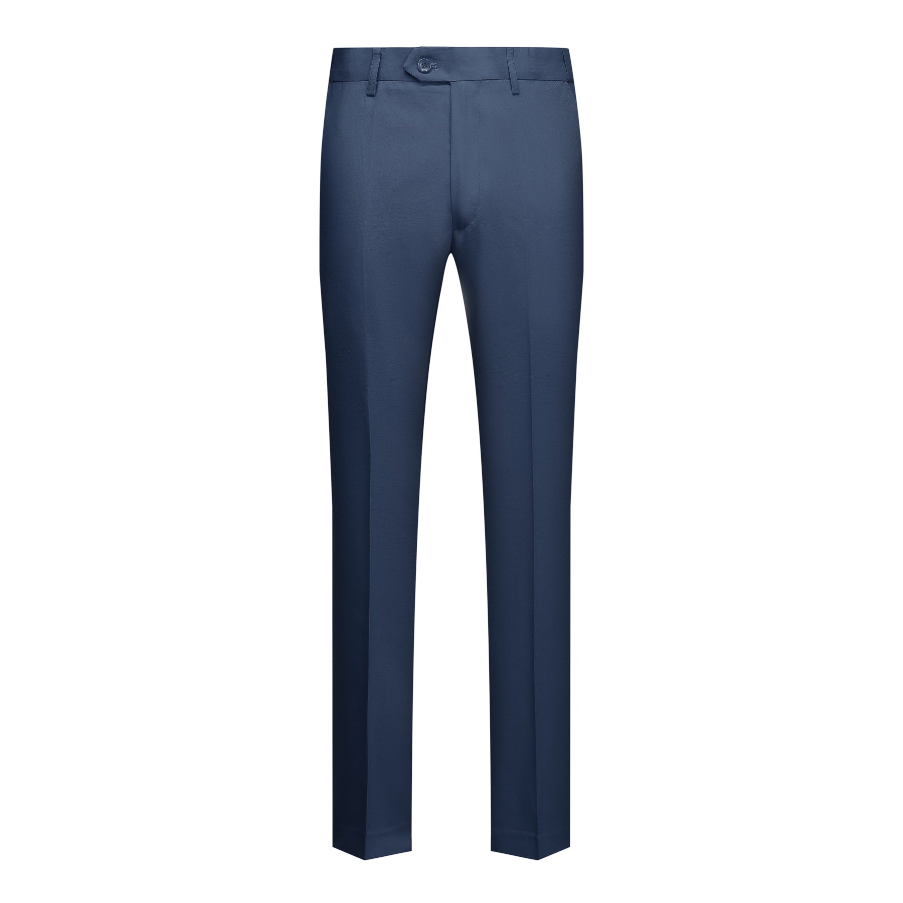 2-Piece Slim Fit Navy Blue Suit for Men - Modern Minimalist Design - Perfect for Business, Weddings & Formal Events