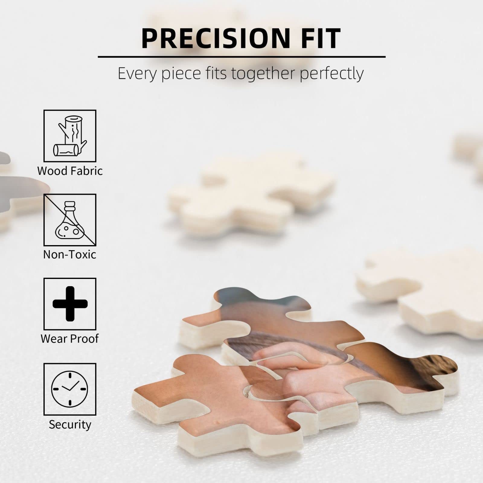 Custom Photo Puzzle 1000 Pieces - Personalized Jigsaw Puzzle with Your Image or Text - 300/500/1000 Piece Options - Unique Gift for Adults & Teens - Perfect for Birthdays, Anniversaries & Family Game Nights