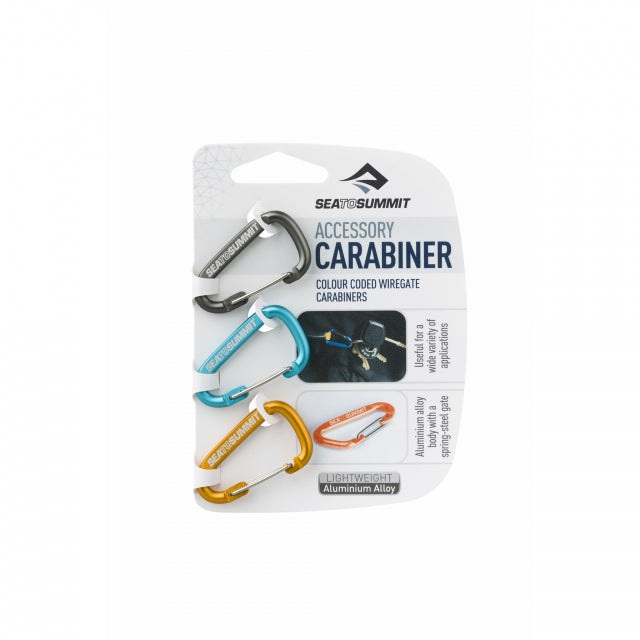 Premium Carabiner Clip Set - Heavy Duty Stainless Steel Keychain Hooks for Outdoor Gear, Keys & Backpacks - Ideal for Hiking, Camping & Everyday Use