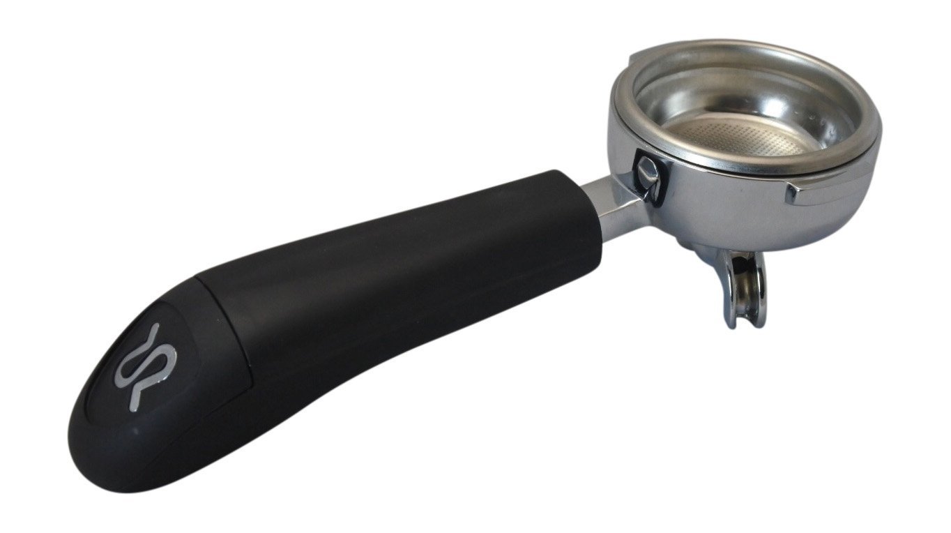 Rancilio Portafilter with Standard Double Basket - Professional Espresso Accessory for Home & Commercial Coffee Machines | Perfect for Baristas & Coffee Enthusiasts