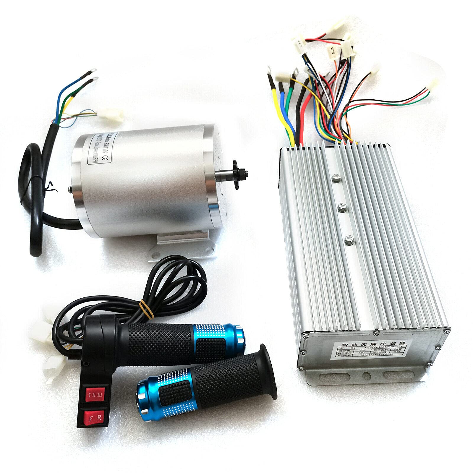 72V 3000W BLDC Brushless Motor Kit with Controller - 4900RPM High Speed Electric Motor for E-Bike & Scooter - Perfect for DIY Electric Vehicle Upgrades and High Performance Conversions