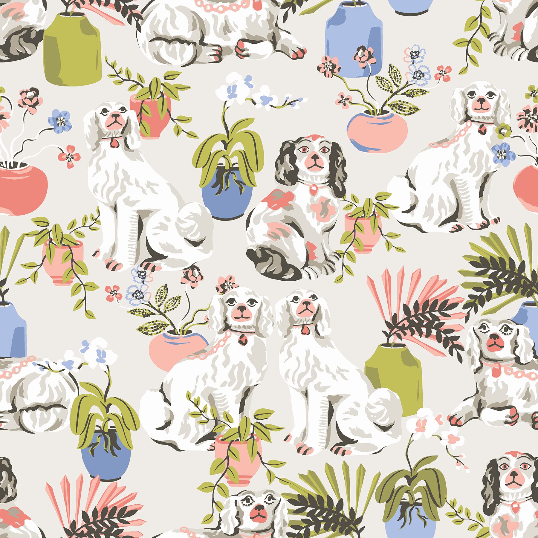 Stone Good Dog Peel & Stick Wallpaper - Removable Self-Adhesive Wall Decal for Pet Lovers - Perfect for Nursery, Bedroom, or Living Room Decor