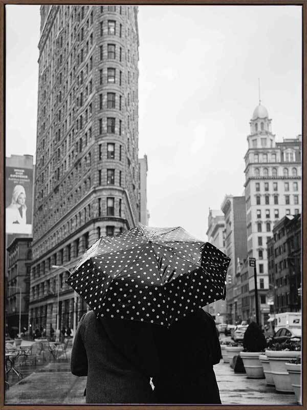 Flatiron Building New York City Skyline Art Print - Fifth Avenue Canvas Wall Decor for Home & Office