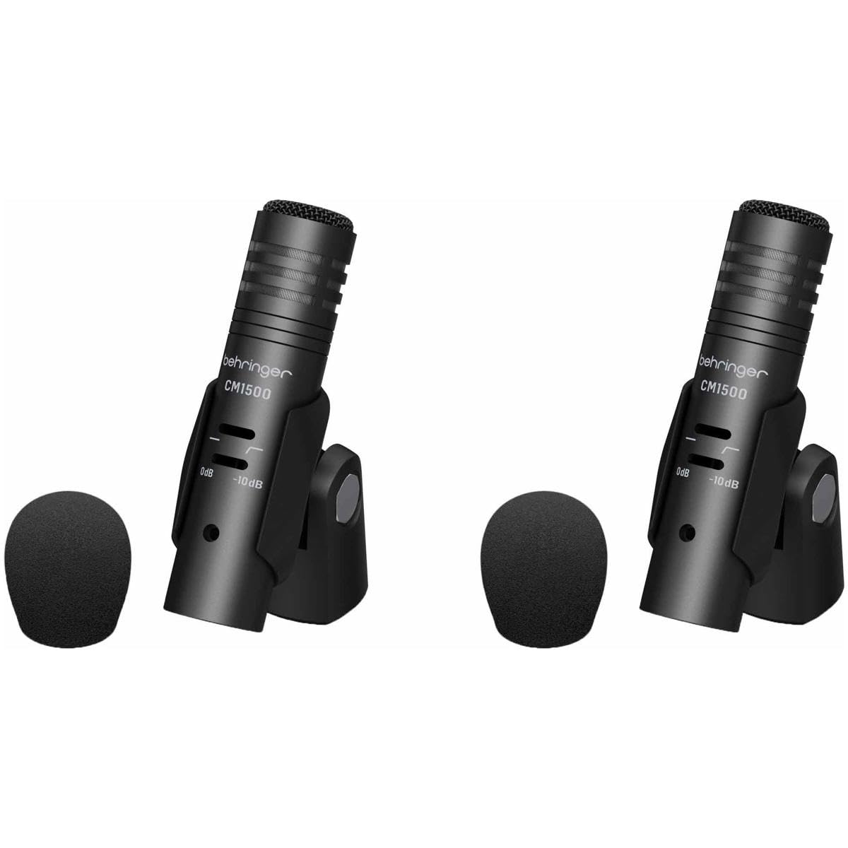 Behringer BC1500 Premium 7-Piece Drum Microphone Set for Live Performances & Studio Recording - Professional Drum Mic Kit for Drummers & Sound Engineers