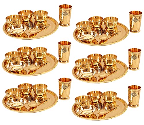 Hammered Design Dinner Set No. 1