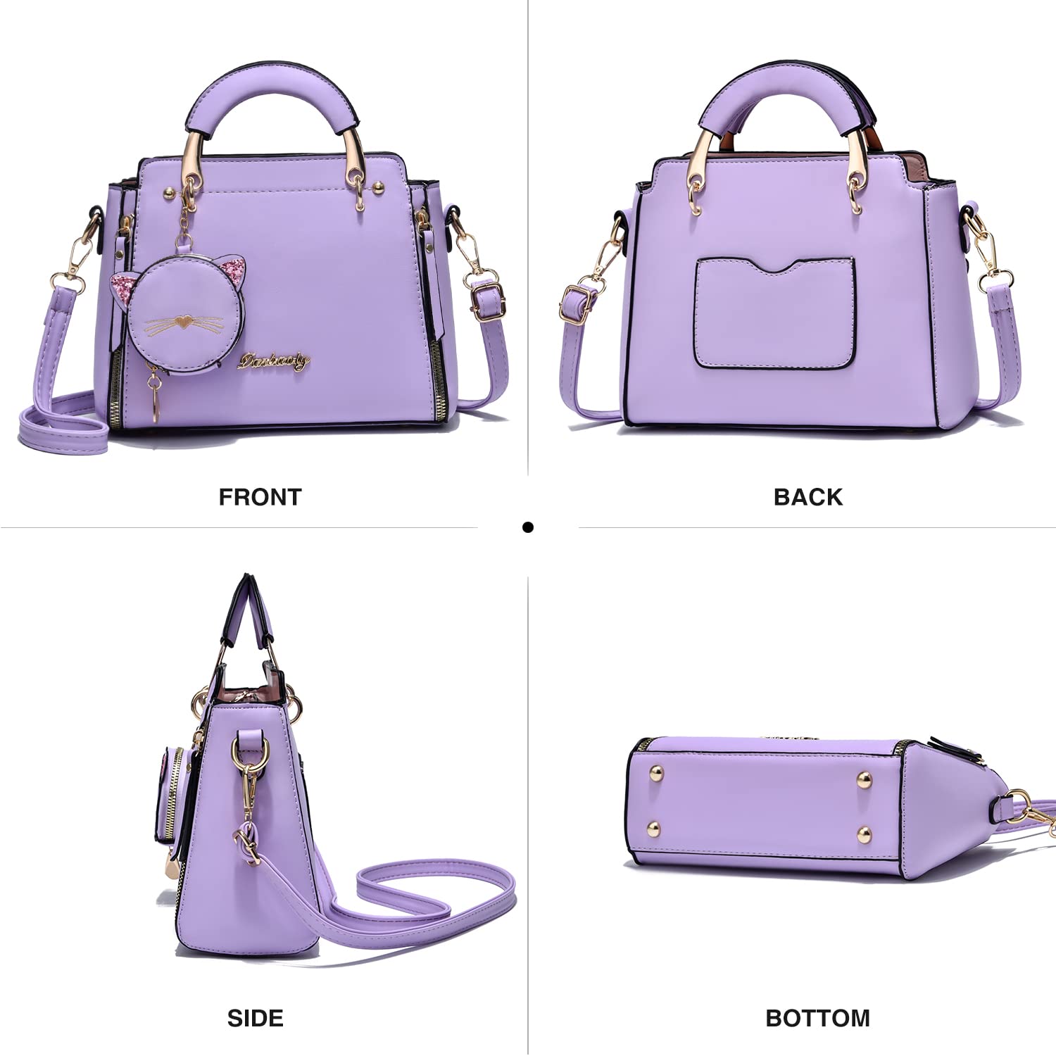 Stylish Xiaoyu Women's Crossbody Bags & Shoulder Purses - Fashionable Top Handle Satchel & Small Tote Handbags for Ladies - Perfect for Work, Travel, and Everyday Use