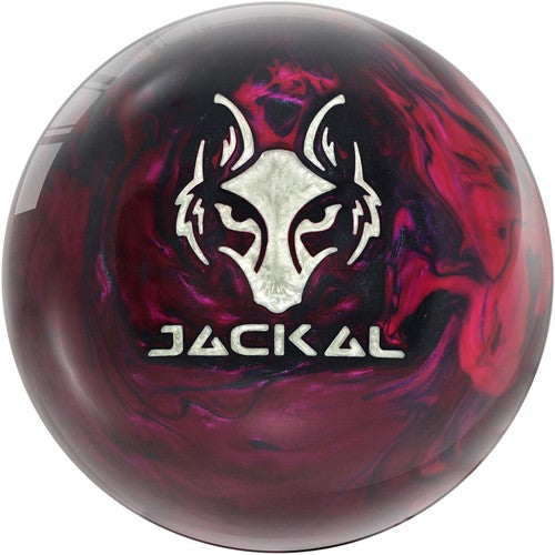 Motiv Crimson Jackal Bowling Ball - High Performance Reactive Resin for Hook & Power | Perfect for Heavy Oil Lanes & Competitive Play