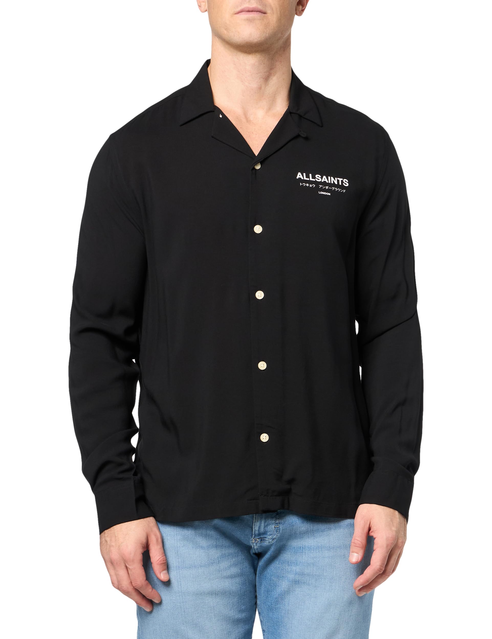 Men's Long Sleeve Underground Shirt - Comfortable & Stylish Casual Wear for Outdoor Activities, Work & Everyday Use