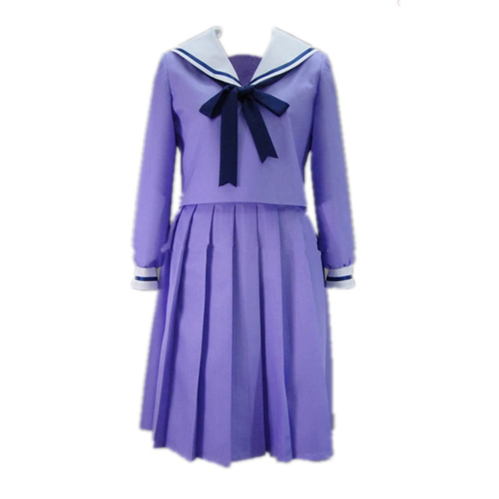 Iki Hiyori Anime School Uniform Sailor Suit Top Dress - Japanese Cosplay Costume for Halloween, Anime Conventions & Themed Parties