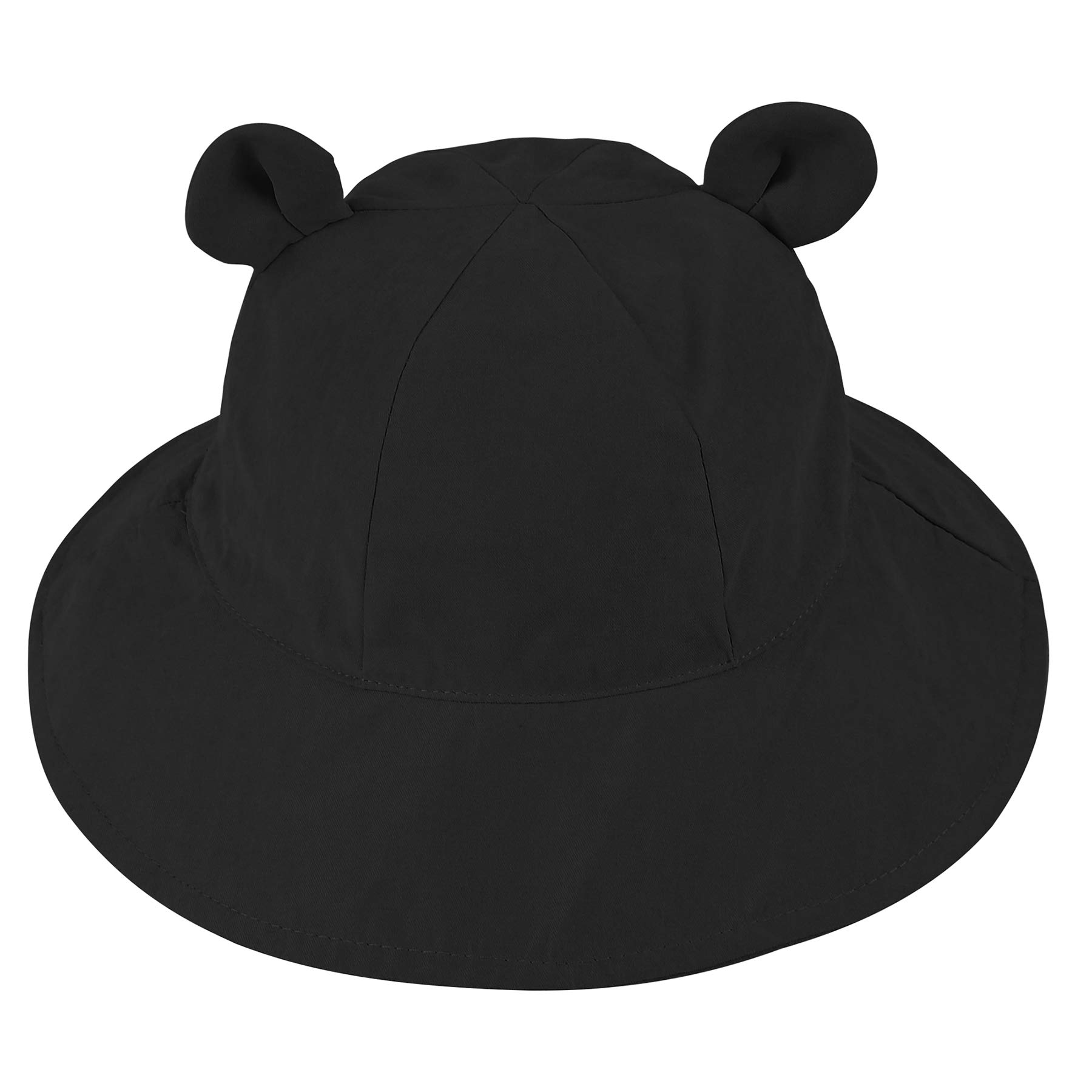 Zando Baby & Toddler Sun Protection Bucket Hat - UPF 50+ Wide Brim Beach Hat for Infants & Girls - Summer Sun Hat for Outdoor Play, Beach Trips & Park Adventures