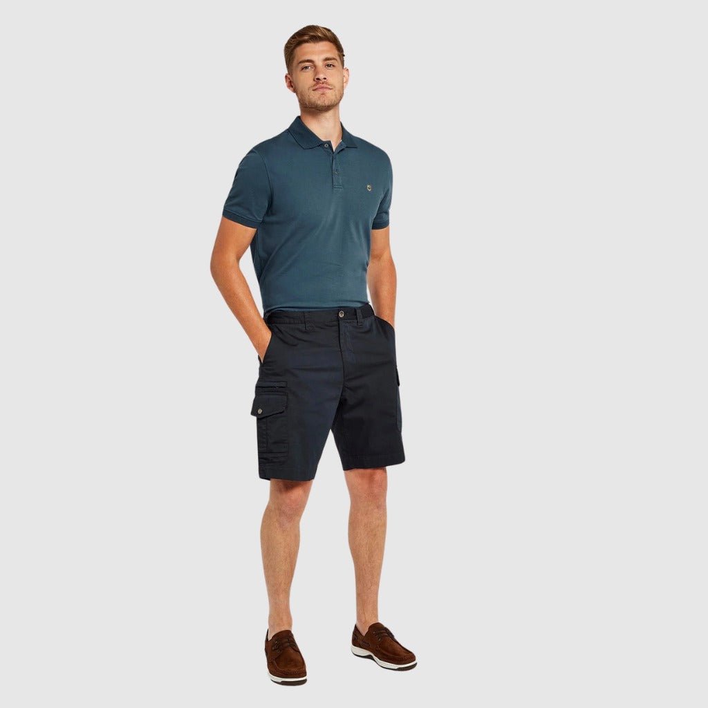 **DUBARRY Portarthur Shorts for Men - Navy Blue Casual Shorts | Comfortable & Stylish | Perfect for Outdoor Activities, Travel & Summer Wear**