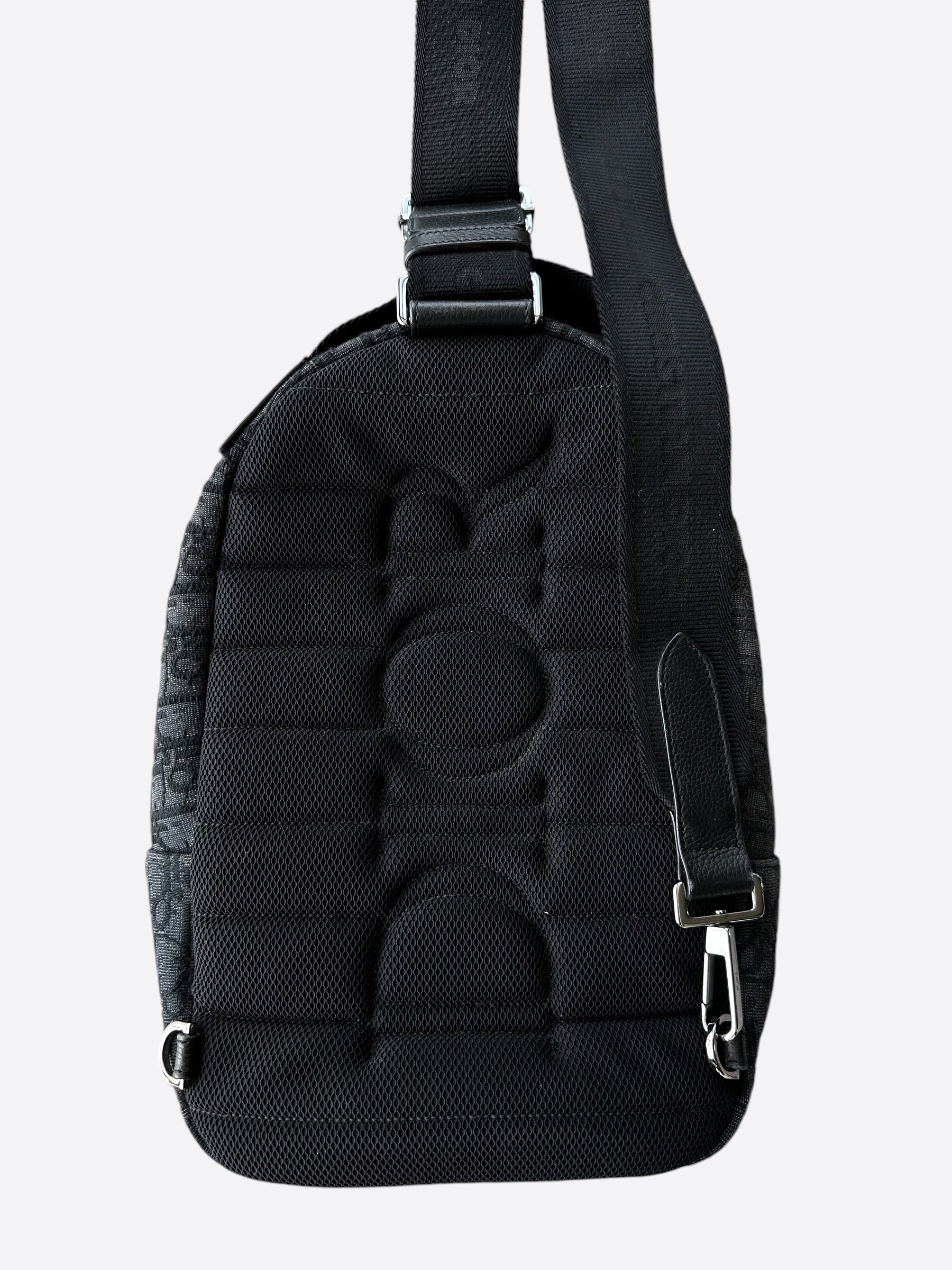 Dior Black Oblique Rider Sling Bag for Women | Crossbody Shoulder Bag | Fashionable & Versatile for Travel, Work & Everyday Use
