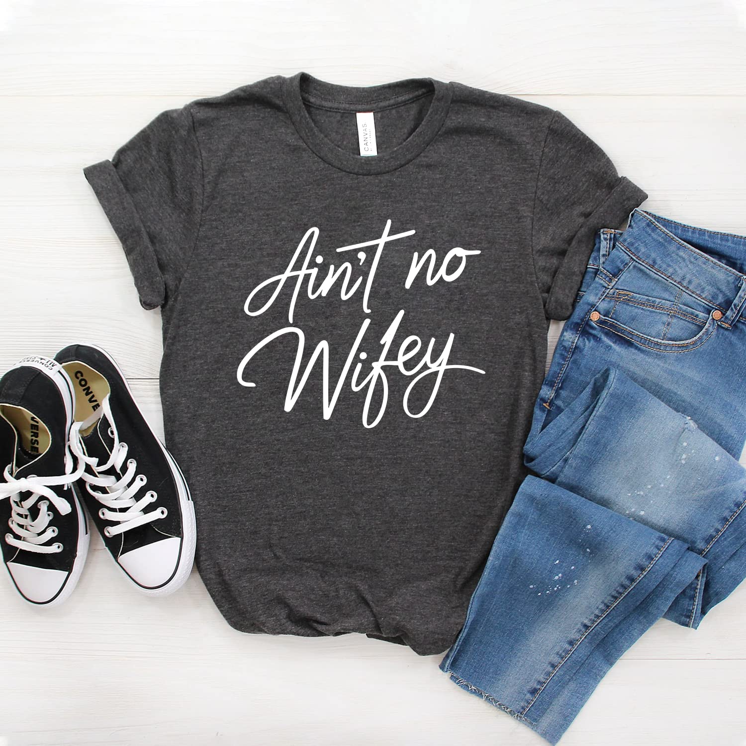 Feminist No Wifey T-Shirt - Women's Rights Unisex Softstyle Tee - Perfect for Protests, Casual Wear & Feminist Events