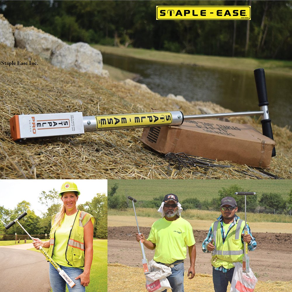 Staple Pro Heavy Duty Staple Gun - Professional Grade Staple Driver for Woodworking, Upholstery, Carpentry & DIY Projects