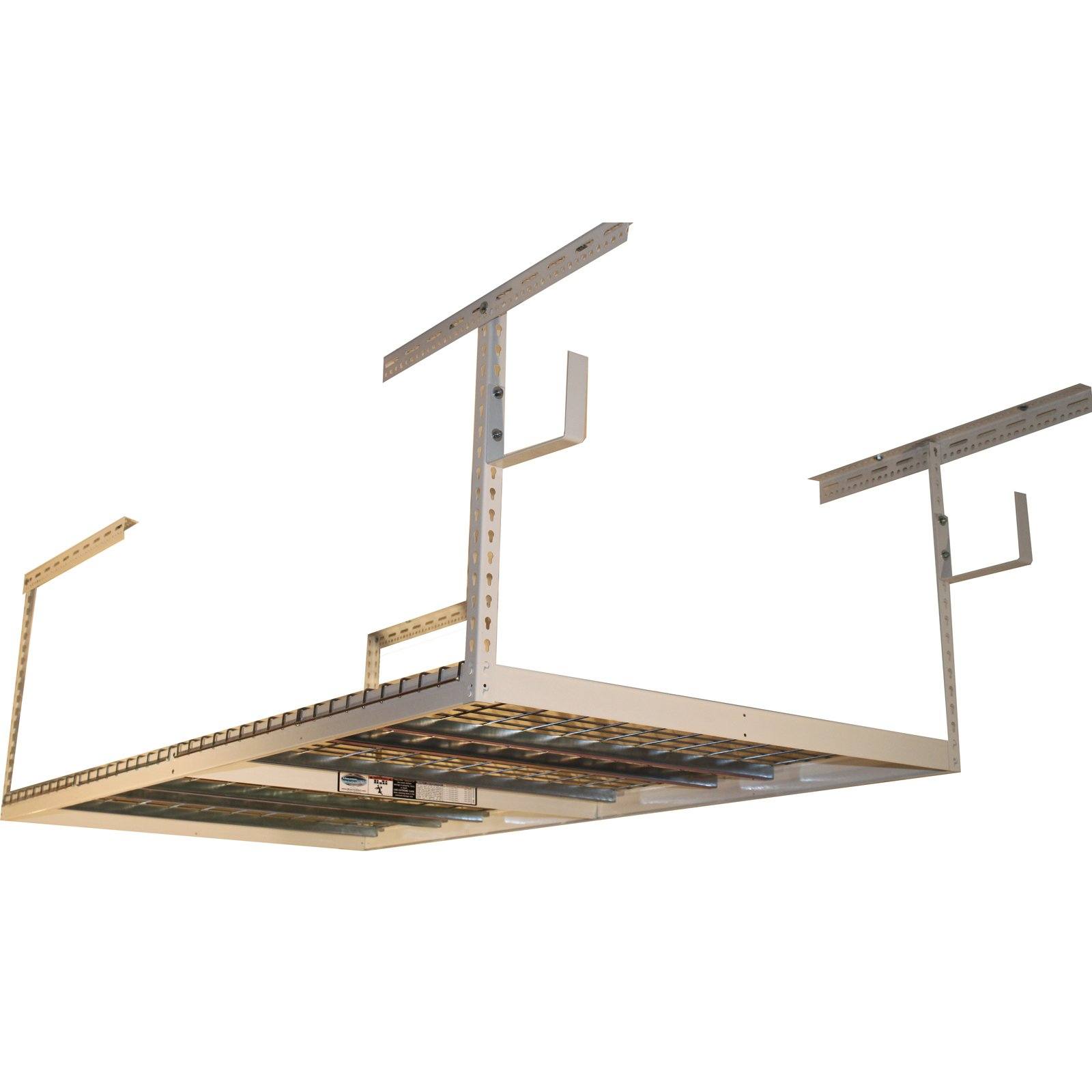 MonsterRax Overhead Storage Rack - 2' x 8' Garage Ceiling Organizer for Bikes, Ladders & Seasonal Items | Space-Saving Solution for Home & Workshop Organization