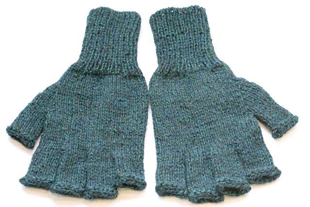 Alpaca Wool Fingerless Gloves - Soft Hand Knitted Winter Gloves for Women & Men - Perfect for Typing, Driving & Outdoor Activities