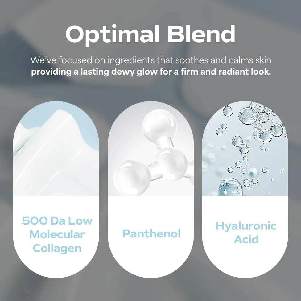 SUNGBOON EDITOR Deep Collagen Hyaluronic Acid B5 Hydrating Face Mask 37g (1 Pack) - Intense Moisturizing for Dry & Sensitive Skin, Perfect for Nighttime Skincare Routine