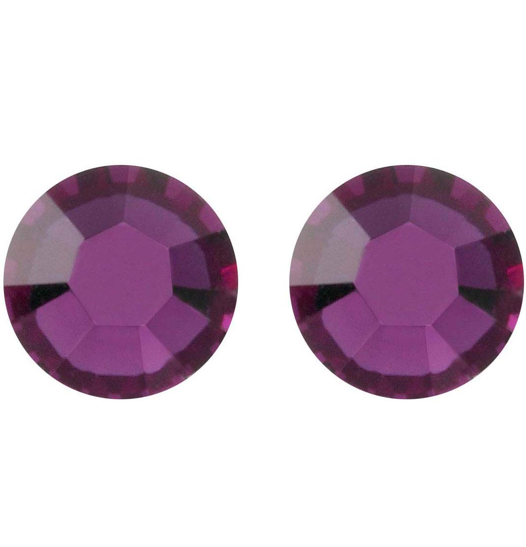4.5mm Titanium Stud Earrings for Sensitive Ears - Hypoallergenic Crystals for Daily Wear