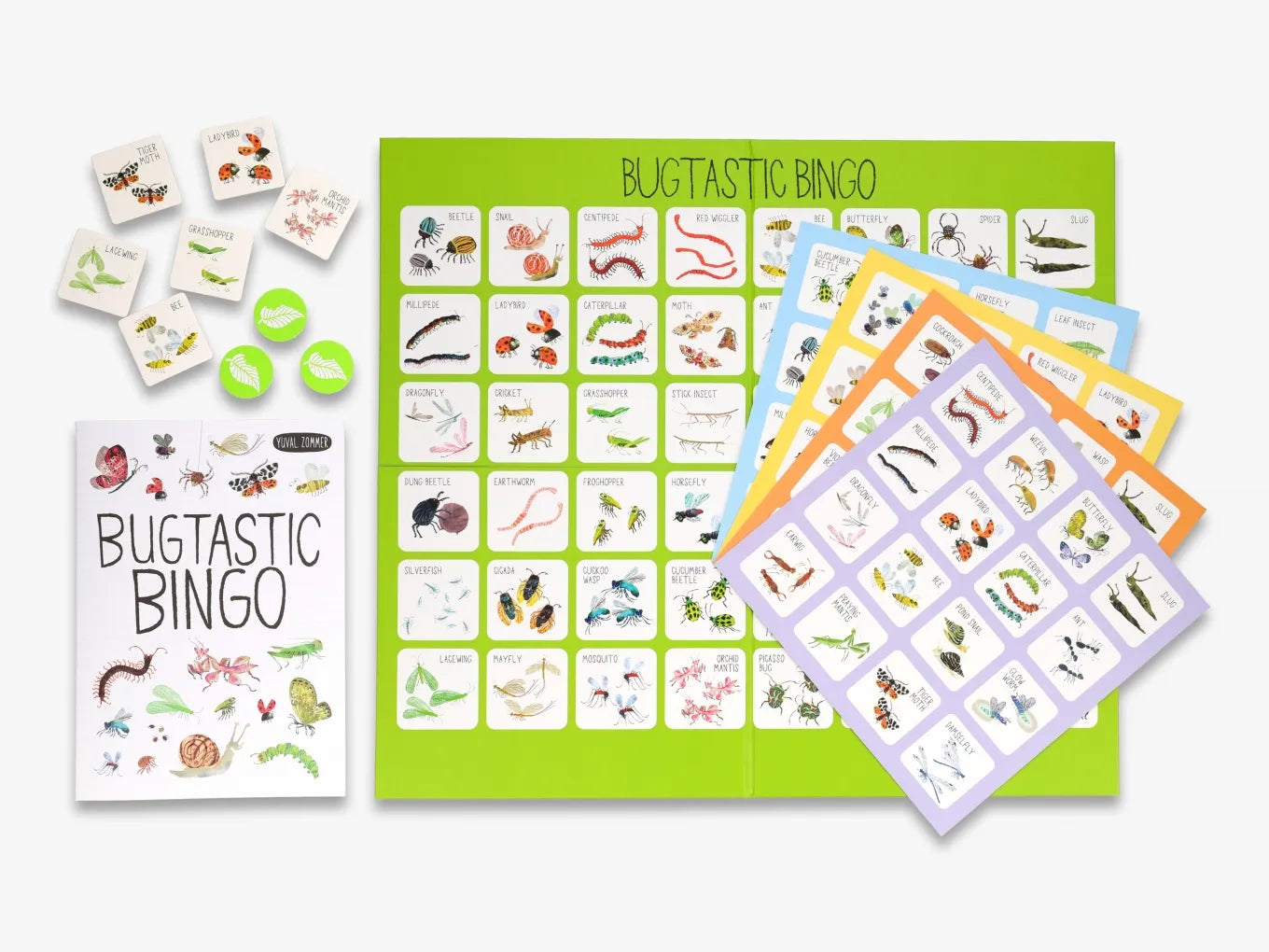 Bugtastic Bingo - Fun Insect-Themed Bingo Game for Kids & Family Game Night | Perfect for Birthday Parties, Classroom Activities & Educational Learning