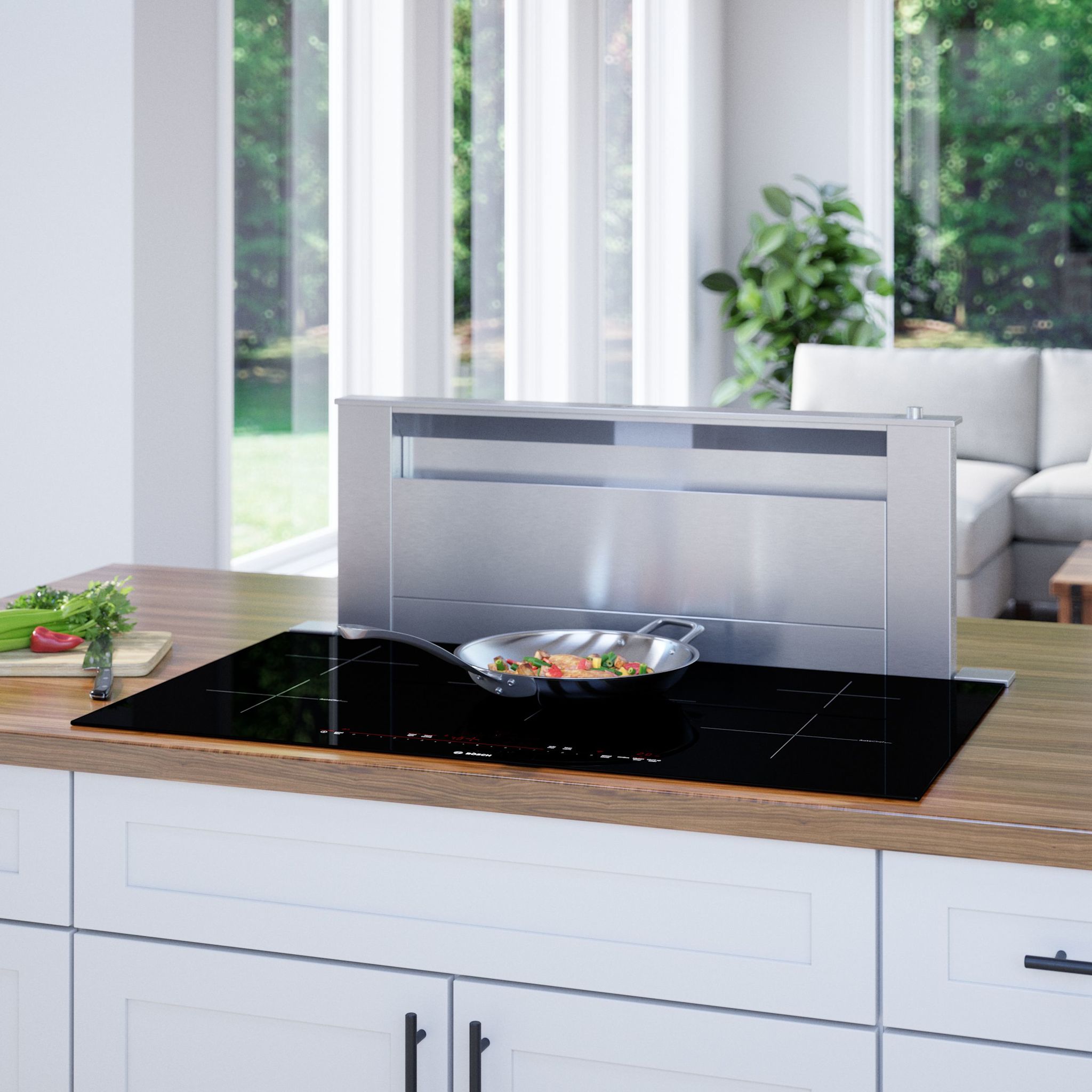 Bosch 36 Inch Induction Cooktop - NIT8660UC Black | Fast Heating, Energy Efficient | Perfect for Modern Kitchens & Home Chefs