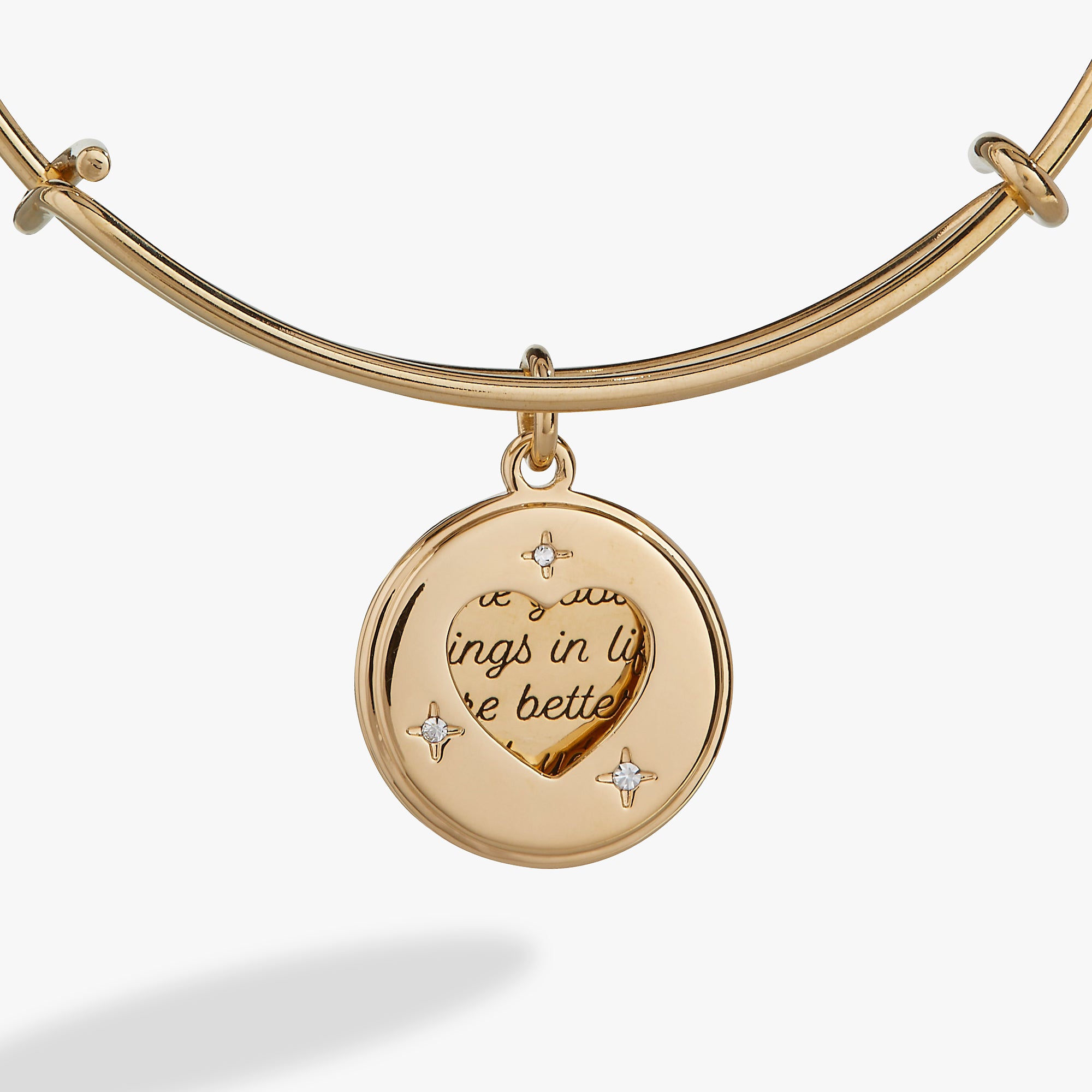 Hidden Message Heart Affirmation Bangle - Inspirational Jewelry for Women, Motivational Bracelet with Secret Note - Perfect for Gifts, Self-Love & Daily Encouragement