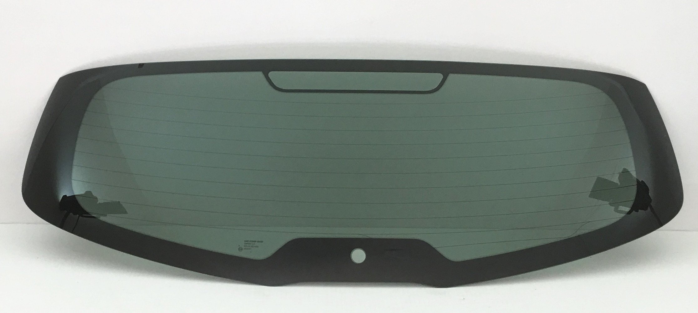 Heated Rear Window Glass with Spoiler for 2011-2016 Kia Sportage - Defrosting Back Tailgate for Winter Driving & Enhanced Visibility