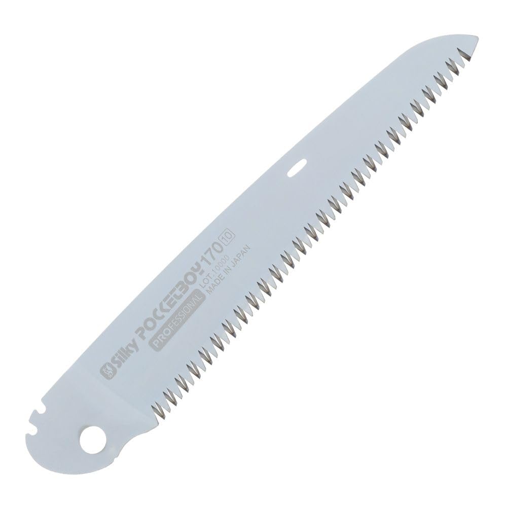 Silky Replacement Blade for Pocketboy 170mm Medium Teeth (341-17) - Sharp Saw Blade for Woodworking, Pruning & Outdoor Cutting