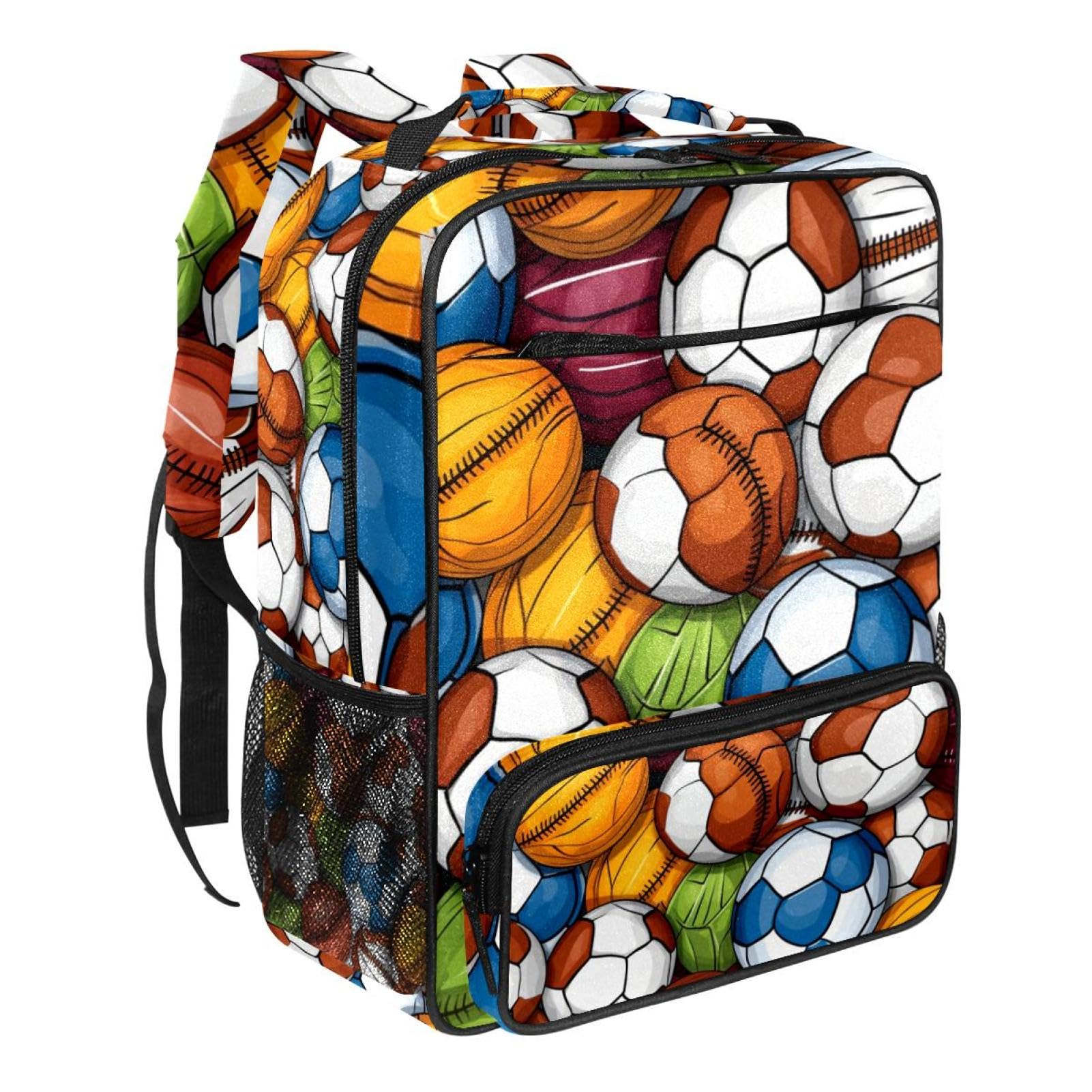 Best Travel Backpack for Men & Women - Durable Sports Backpack for Basketball, Football, Volleyball | Perfect for Gym, School, Hiking & Outdoor Adventures