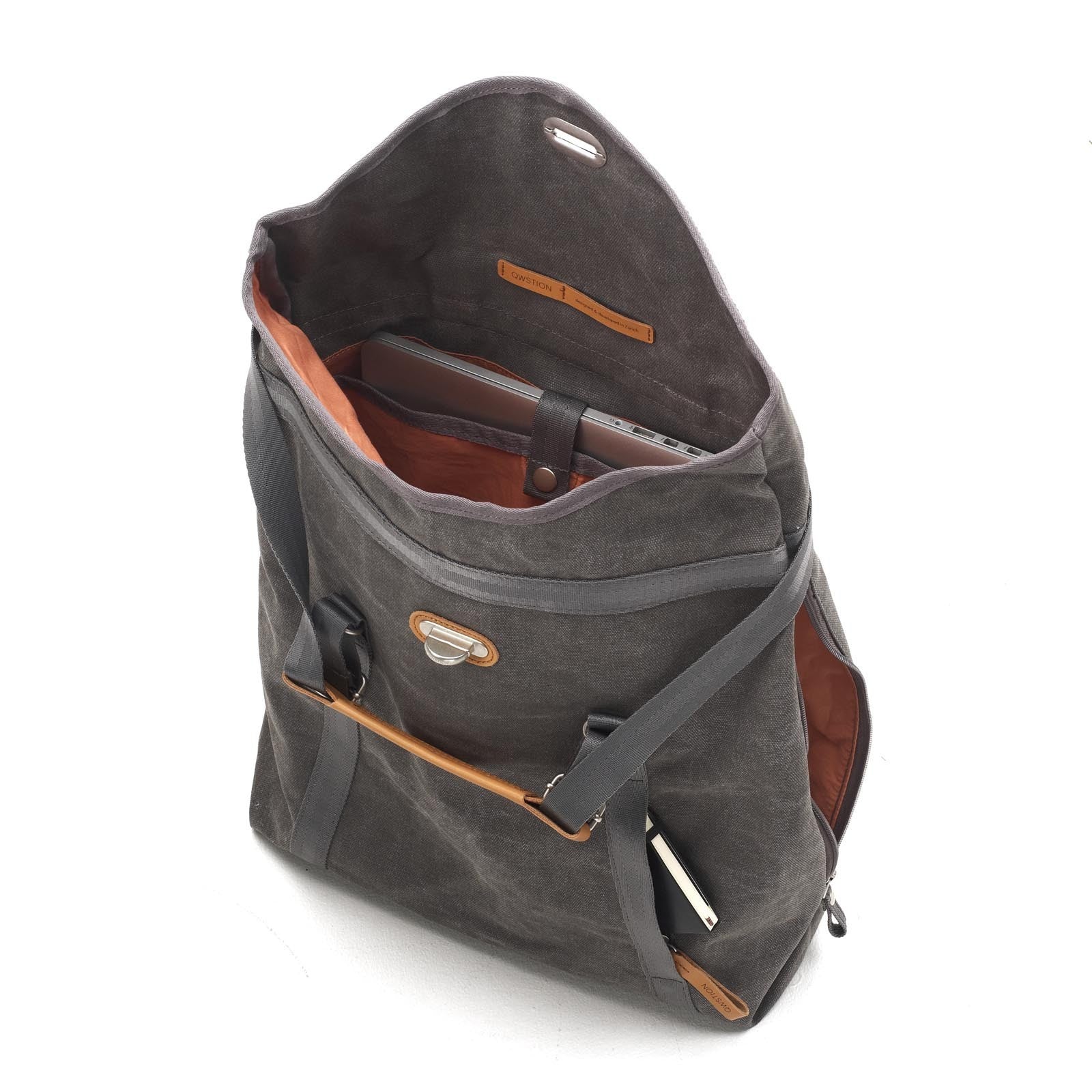 Qwstion Tote Bag - Stylish & Durable Eco-Friendly Canvas Tote for Women & Men - Perfect for Shopping, Work, Travel & Everyday Use